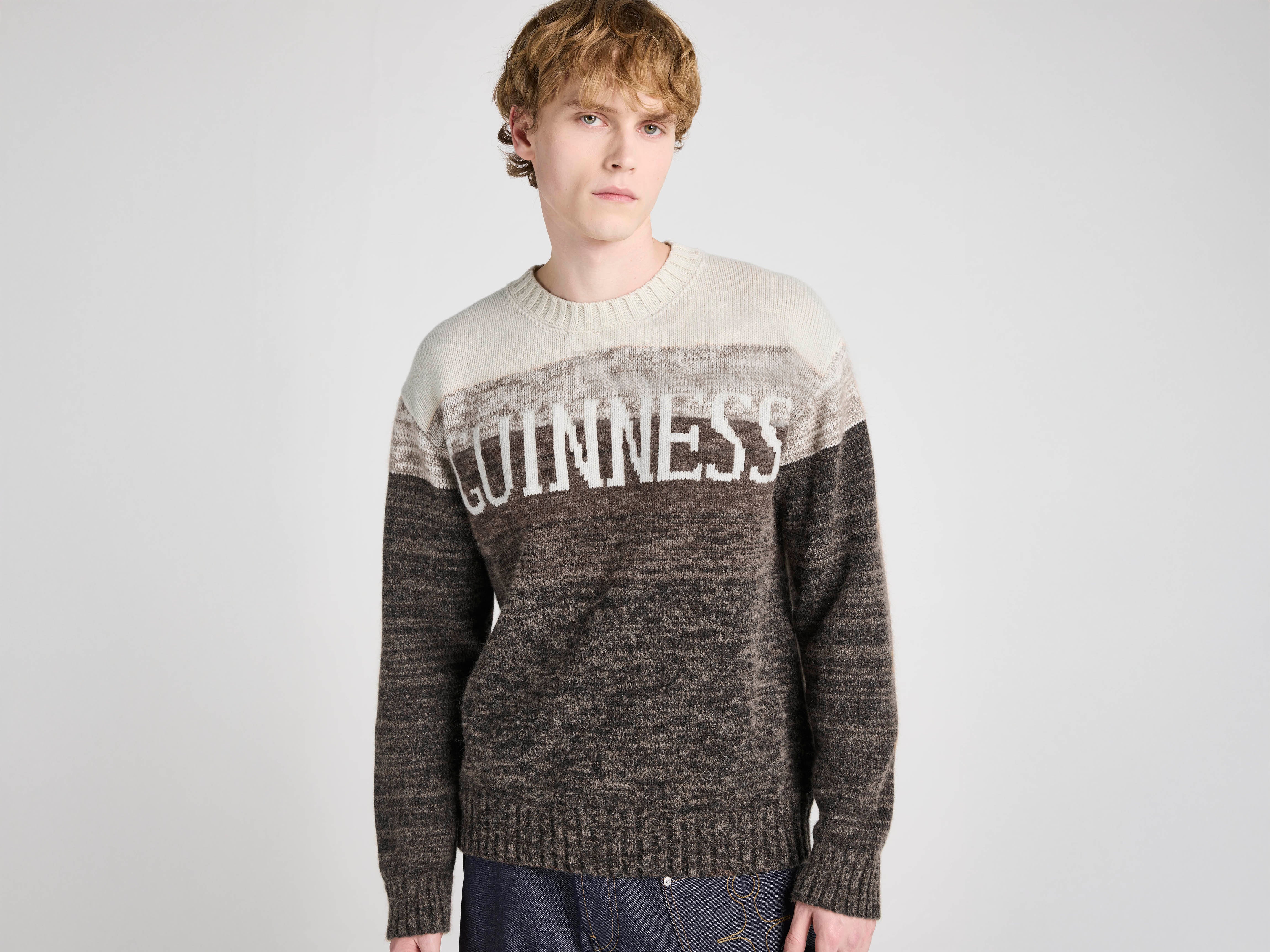 JW Anderson Guinness Surging Gradient Jumper Braun