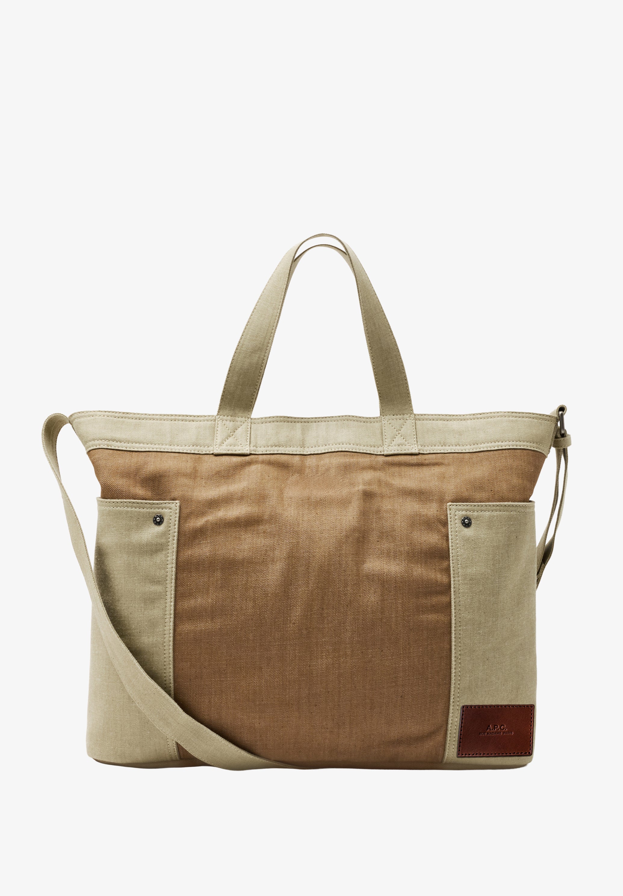A.P.C. Jardin Tragetasche TU Denim Beige