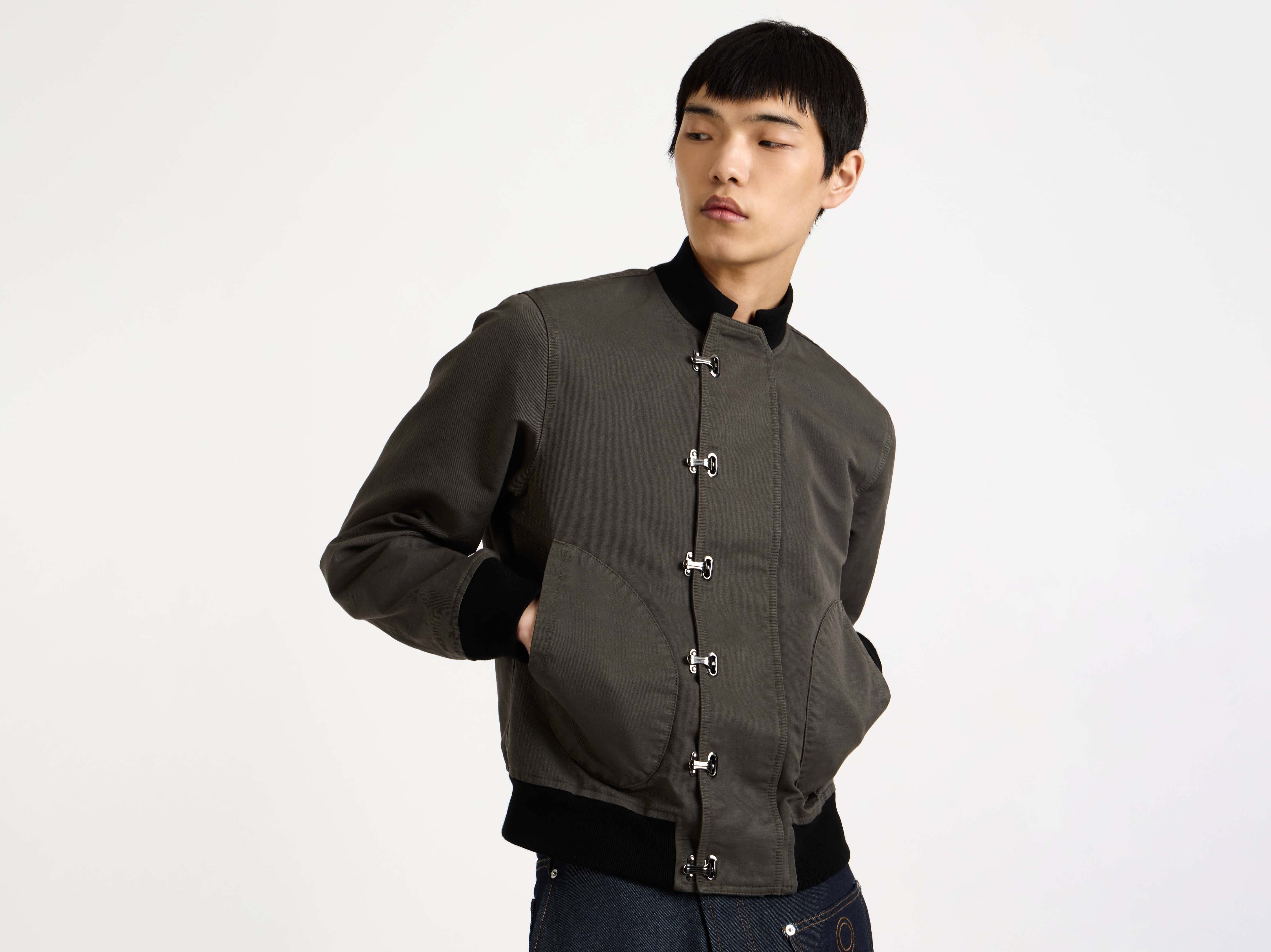 J.W. Anderson Deck Jacke Herren dunkelgrau Jacke
