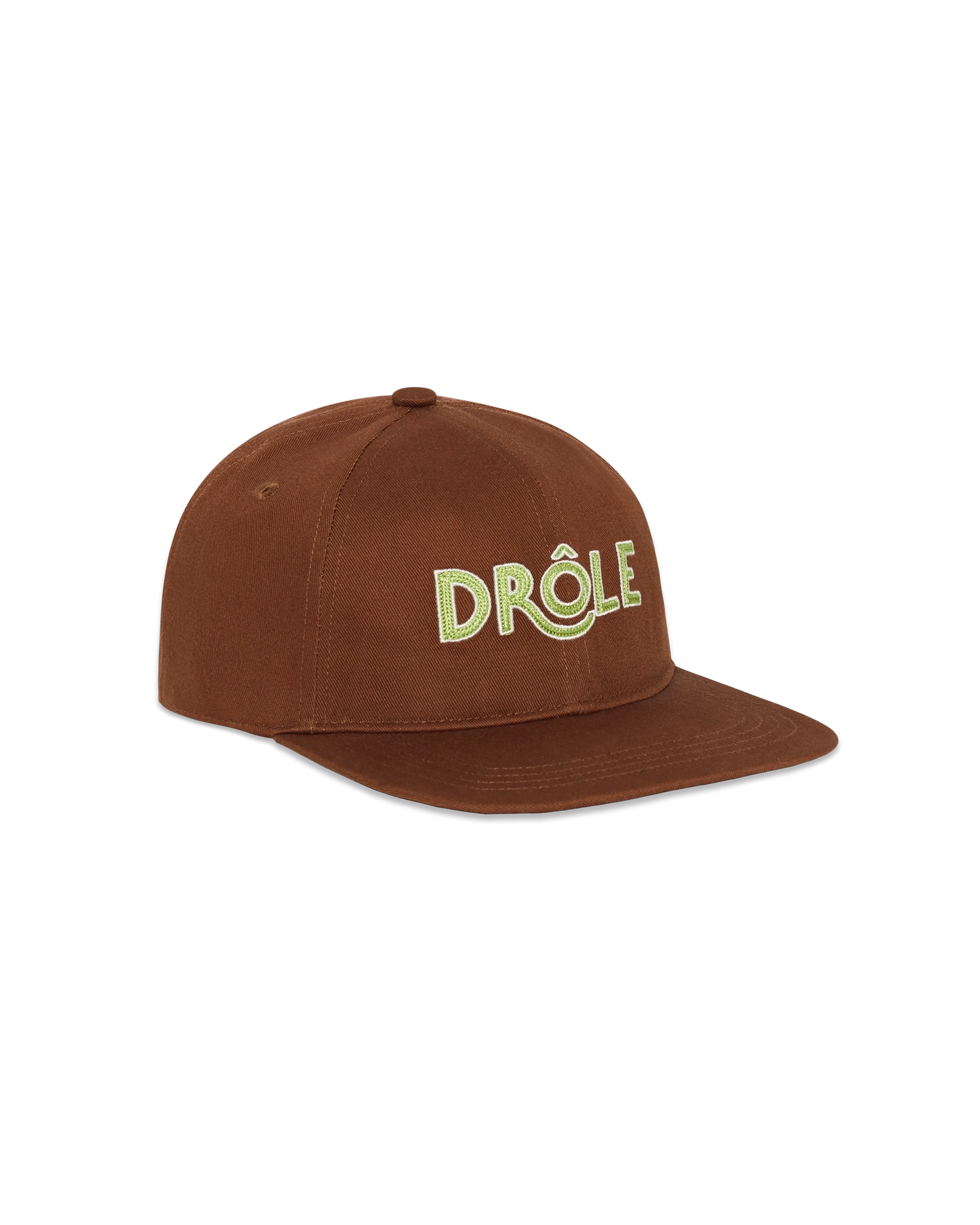 Drôle de Monsieur Casquette Drôle Cap Braun Baumwolle OS