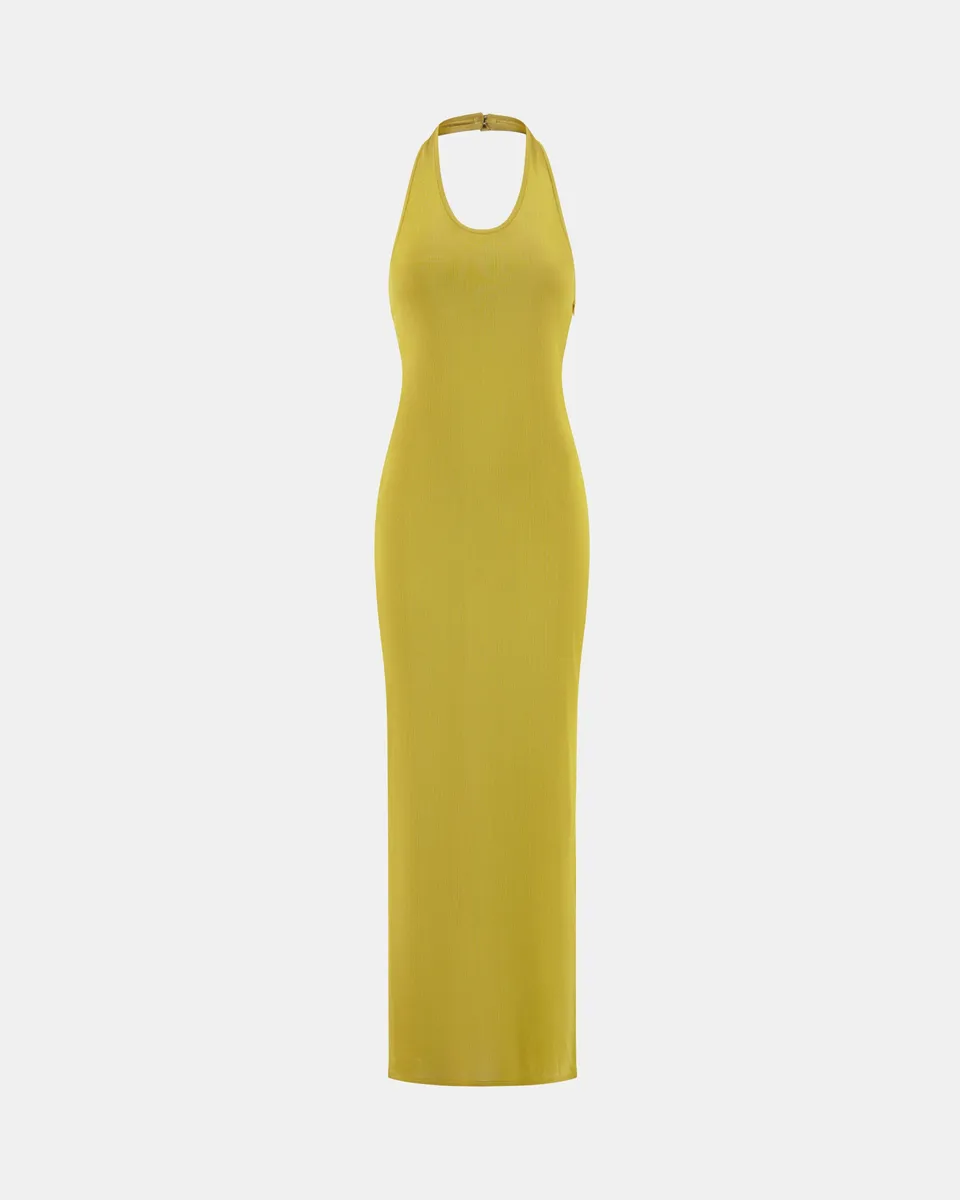Nodaleto La Galpa Aziza Kleid Sunlight Gold Viskose