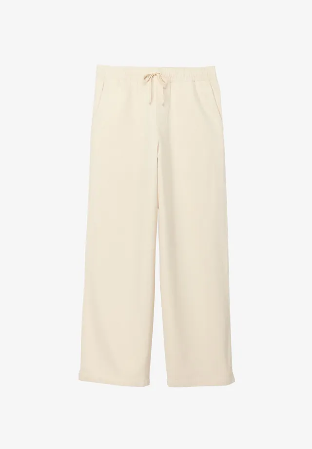 A.P.C. Workwear-Hose cremeweiß Bio-Baumwolle M