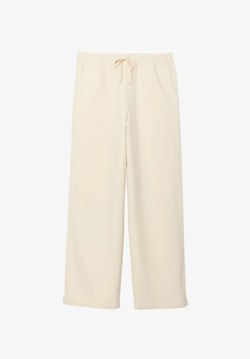 A.P.C. Workwear-Hose cremeweiß Bio-Baumwolle M