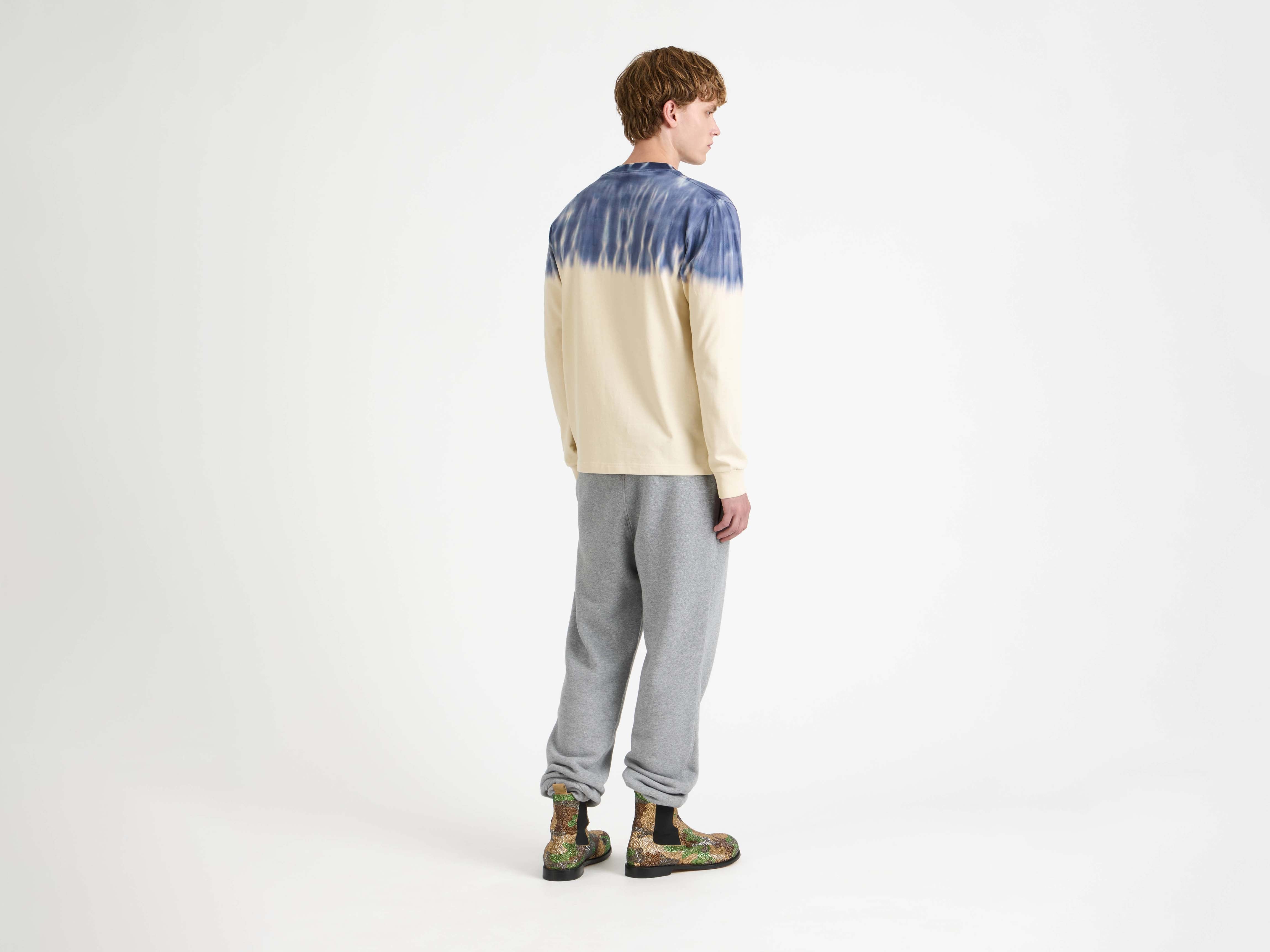 J.W.Anderson Ribbon Anchor Longsleeve Ecru Navy Jersey Herren