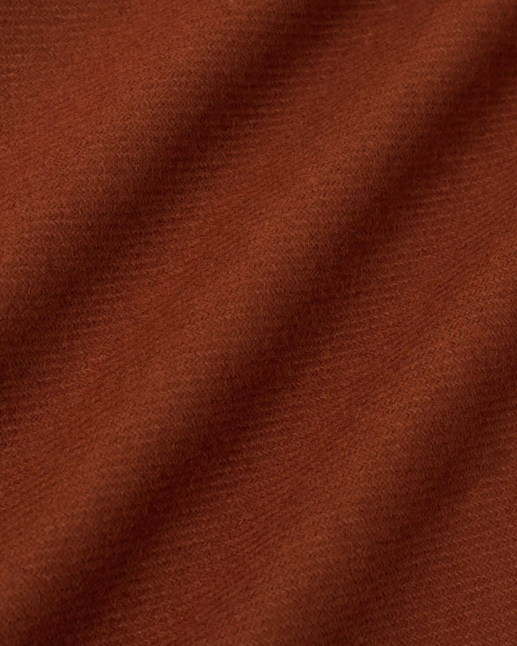Drôle De Monsieur Leather Apply Bomber Jacke Rot Wolle Leder