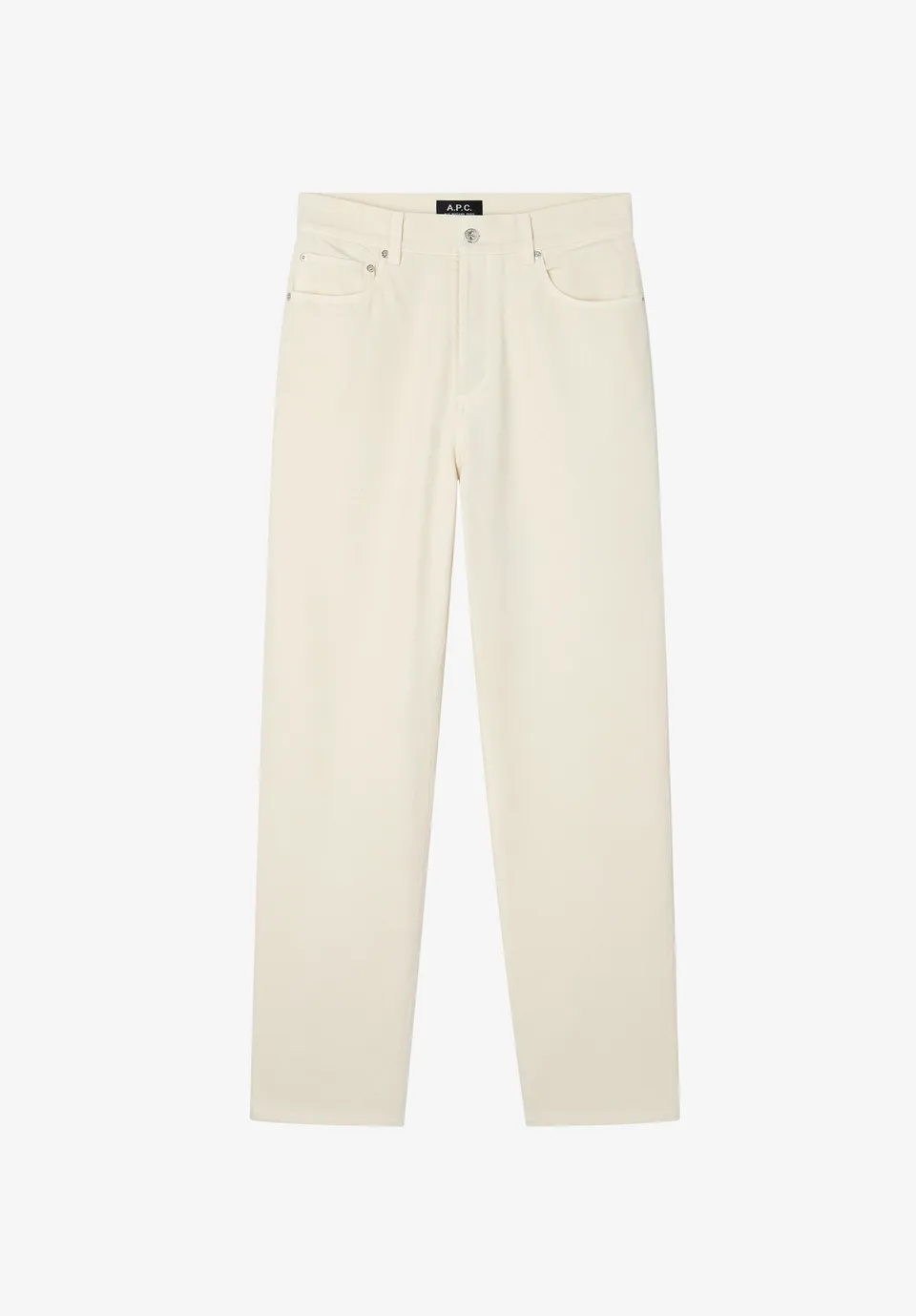 A.P.C. Solal Jeans weiß Größe 30 weites Bein