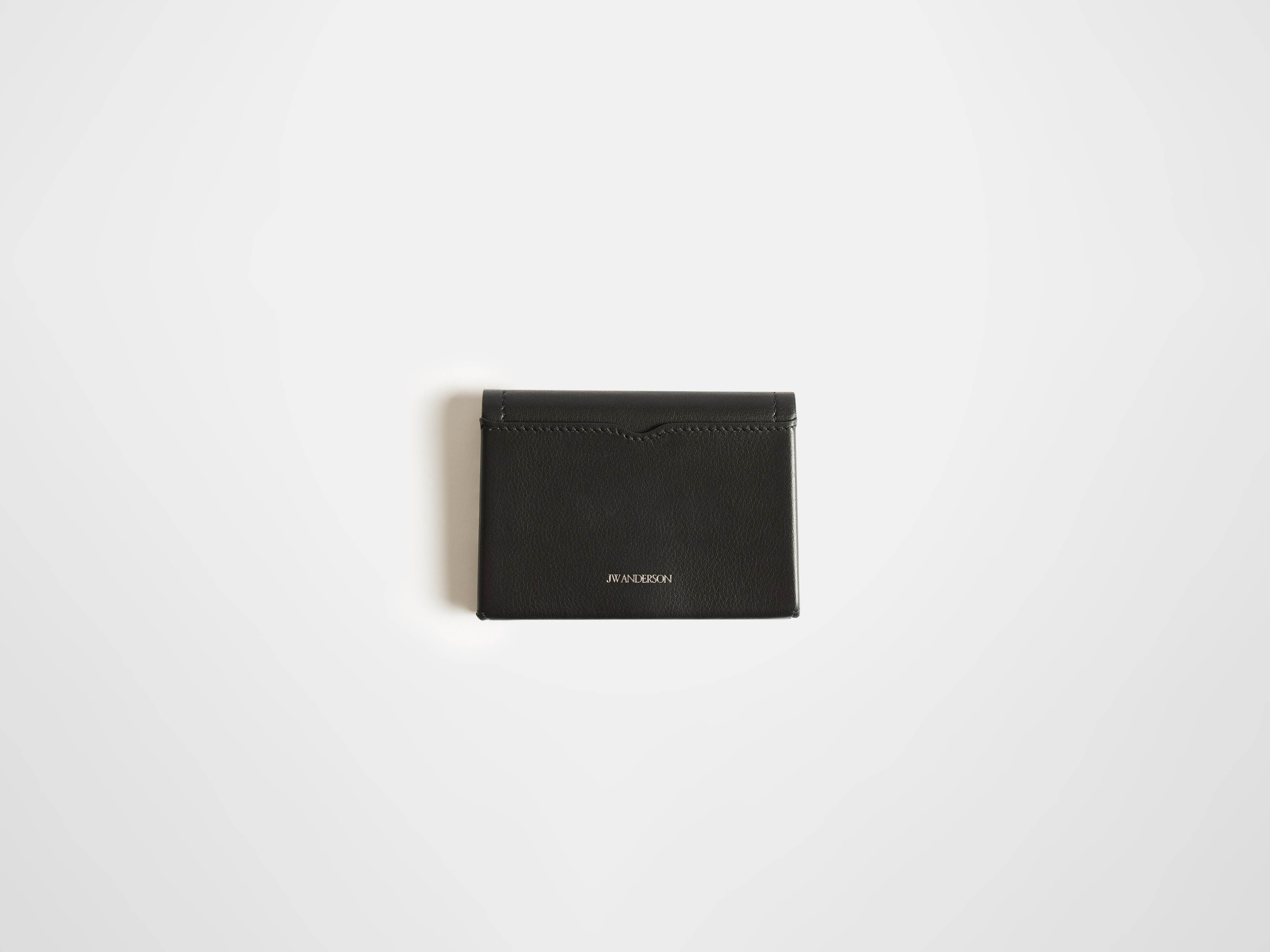 J.W. Anderson Penny Loafer Kartenetui Leder Schwarz
