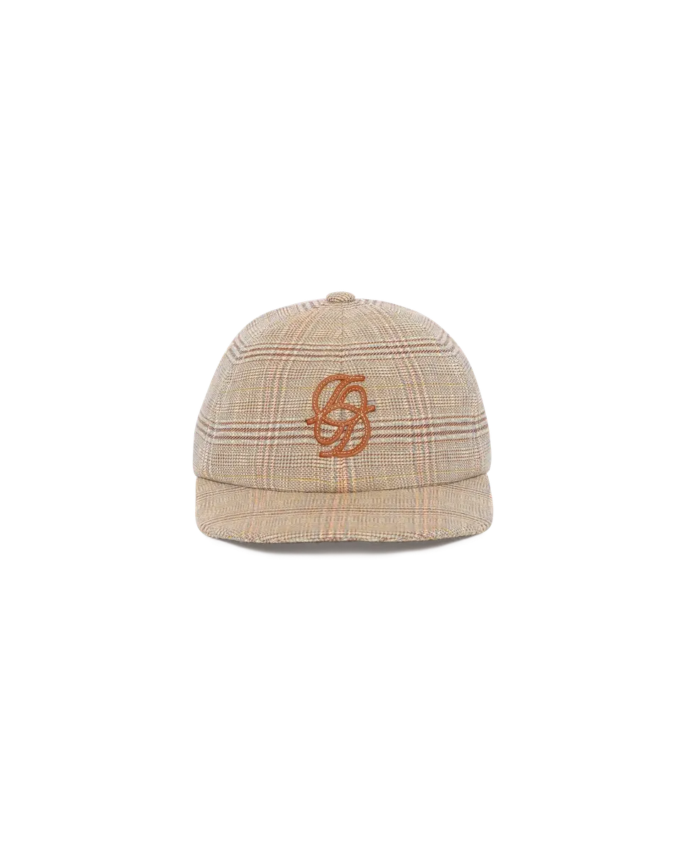 Drôle De Monsieur Casquette Carreaux D Miroir beige Cap