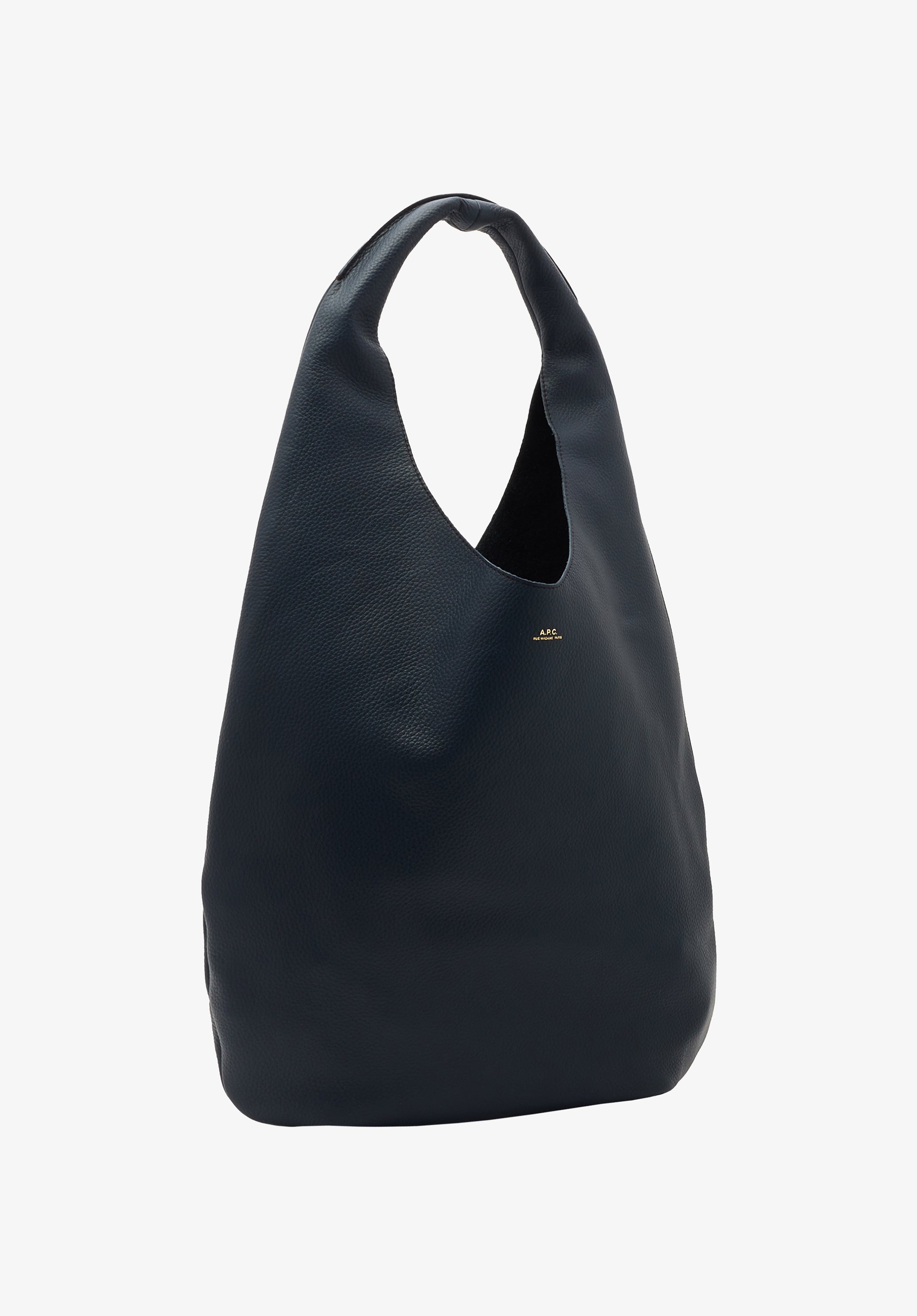 A.P.C. Le Neige Tasche Leder schwarz Tote Bag TU