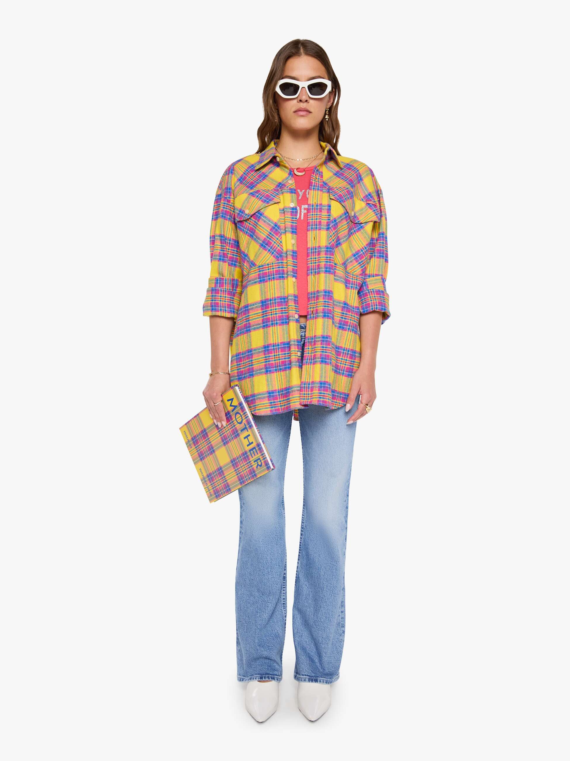 Mother The Lazy Sunday Power Ballad Flanellbluse karo