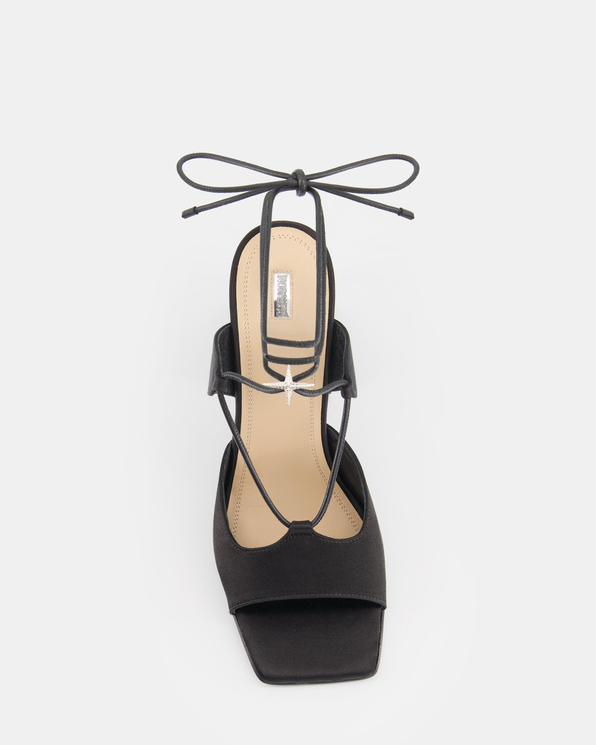 Nodaleto Bulla Gala 90 Sandalen Black Satin
