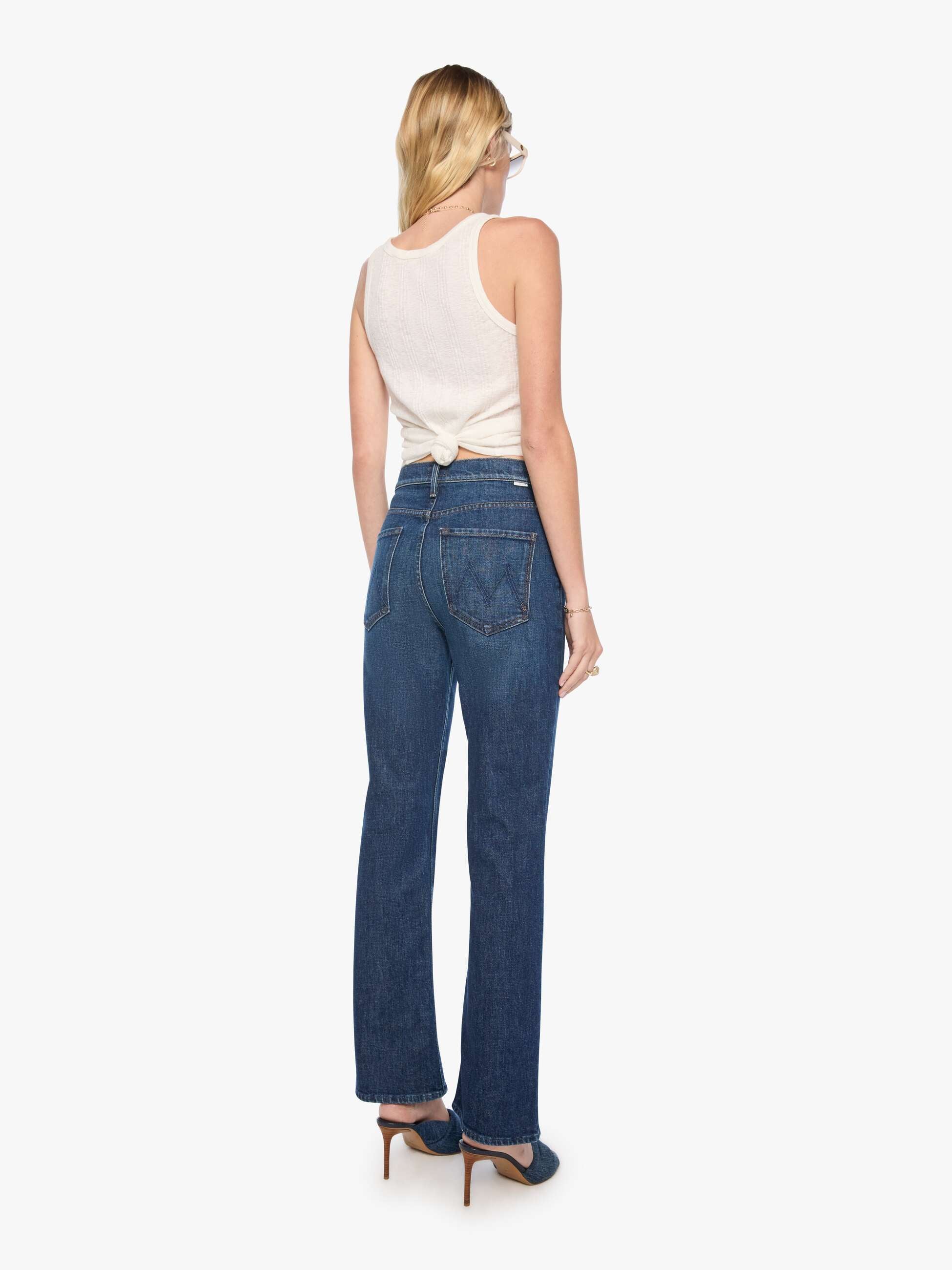 Mother The Scooter Skimp Jeans That Belongs In A Museum Blau