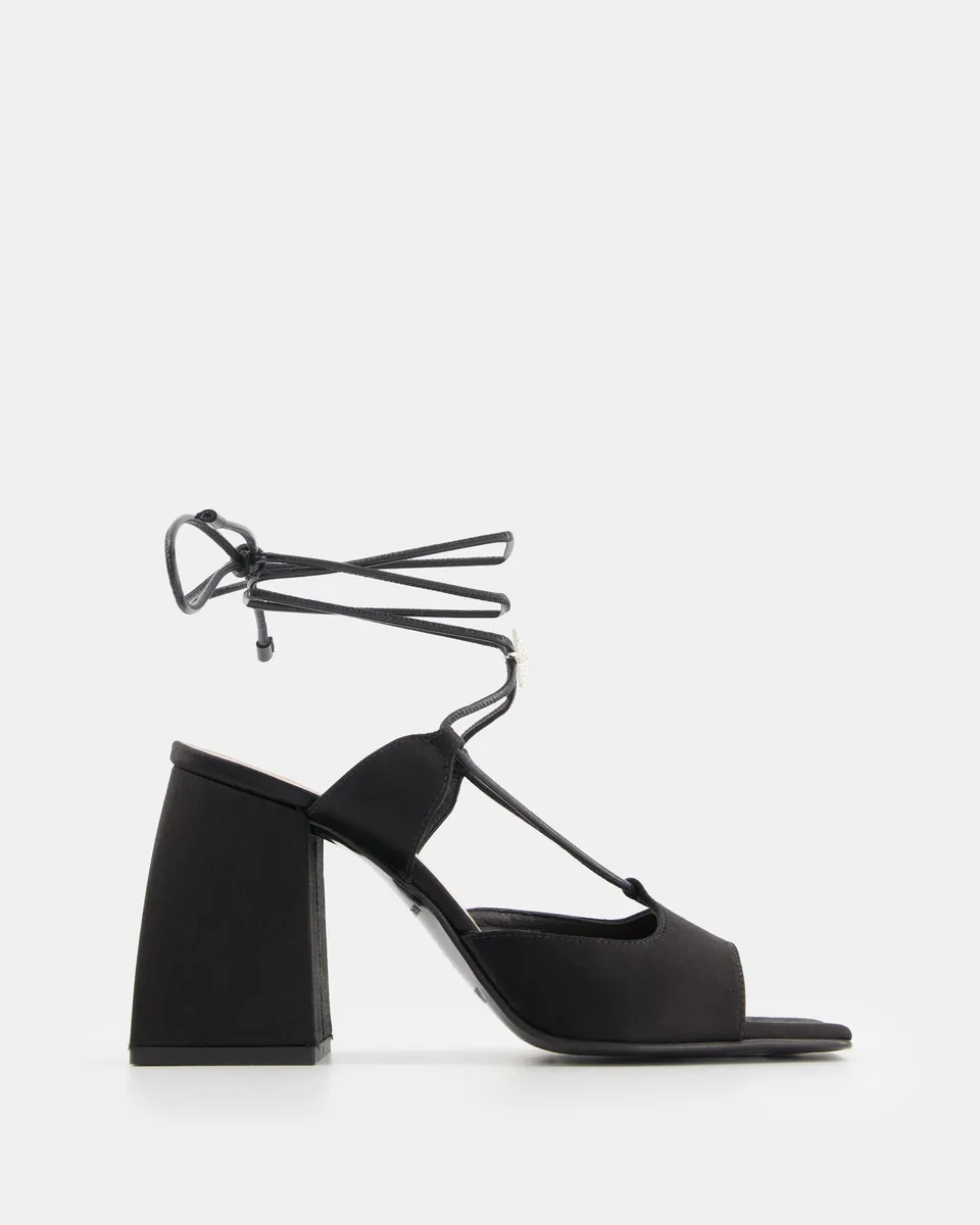 Nodaleto Bulla Gala 90 Sandalen Black Satin