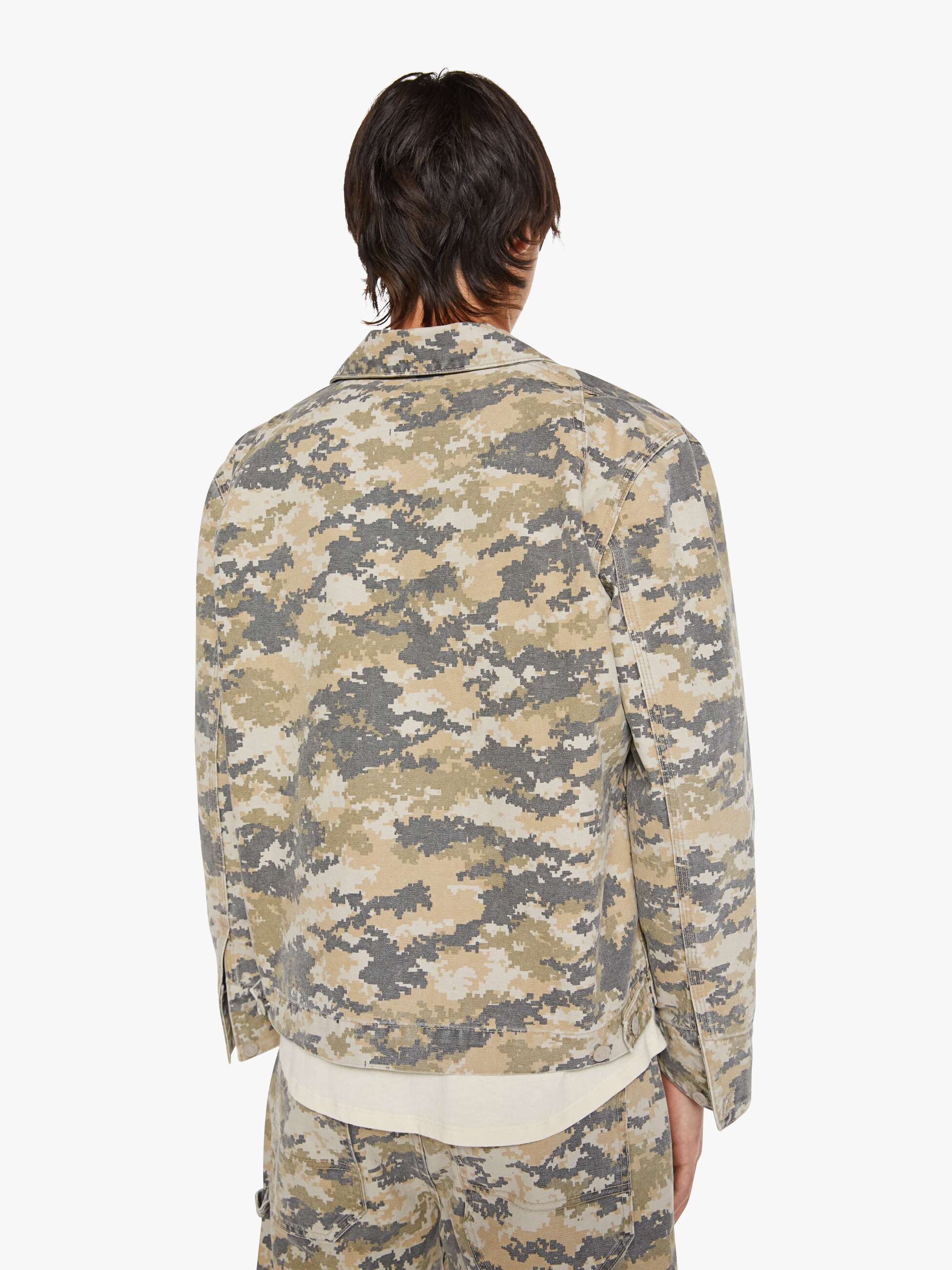 Mother No Reception Jacke What The Duck Camo Baumwolle
