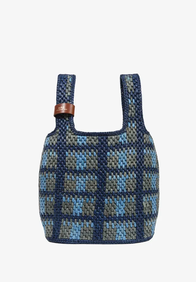 A.P.C. Pecan Tasche Bast Korb 26x19,5 TU