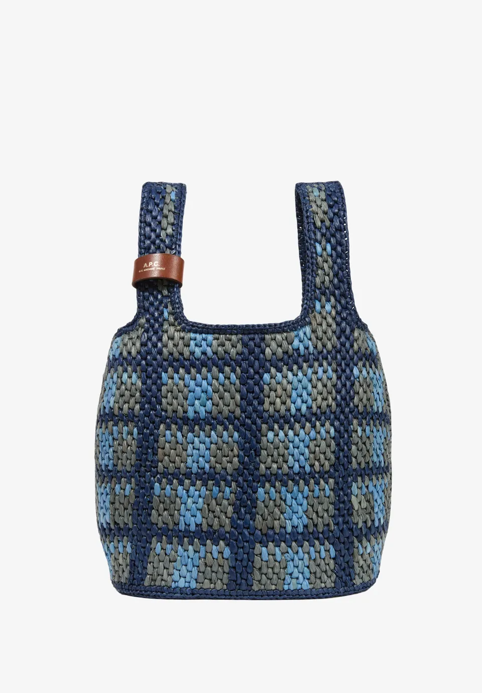 A.P.C. Pecan Tasche Bast Korb 26x19,5 TU