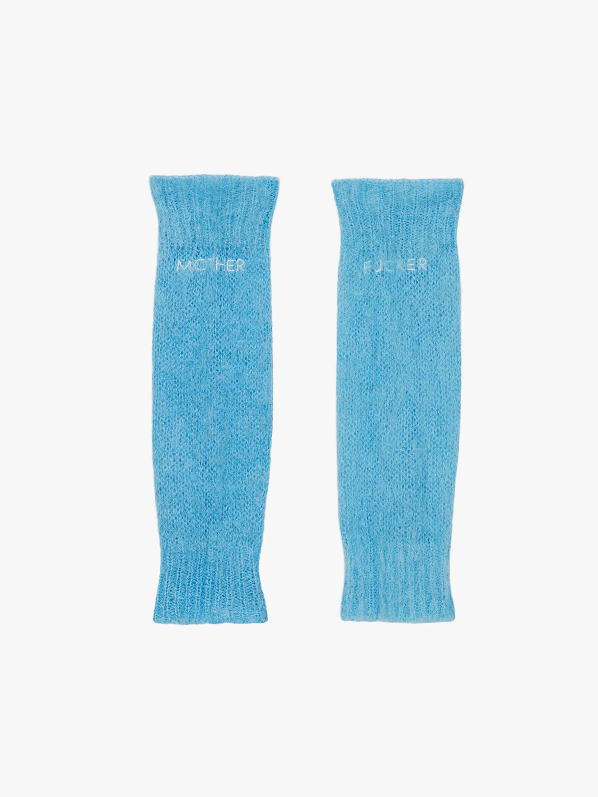 Mother Accessories The Decaf Stulpen Air Blue Mohair
