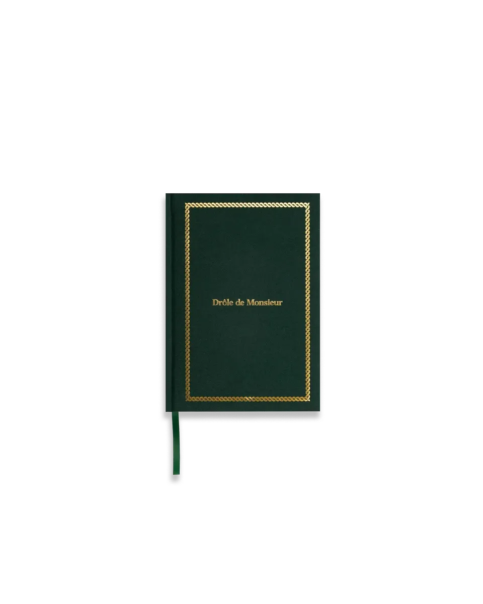 Drôle De Monsieur Le Carnet Drôle Notizbuch Grün A5