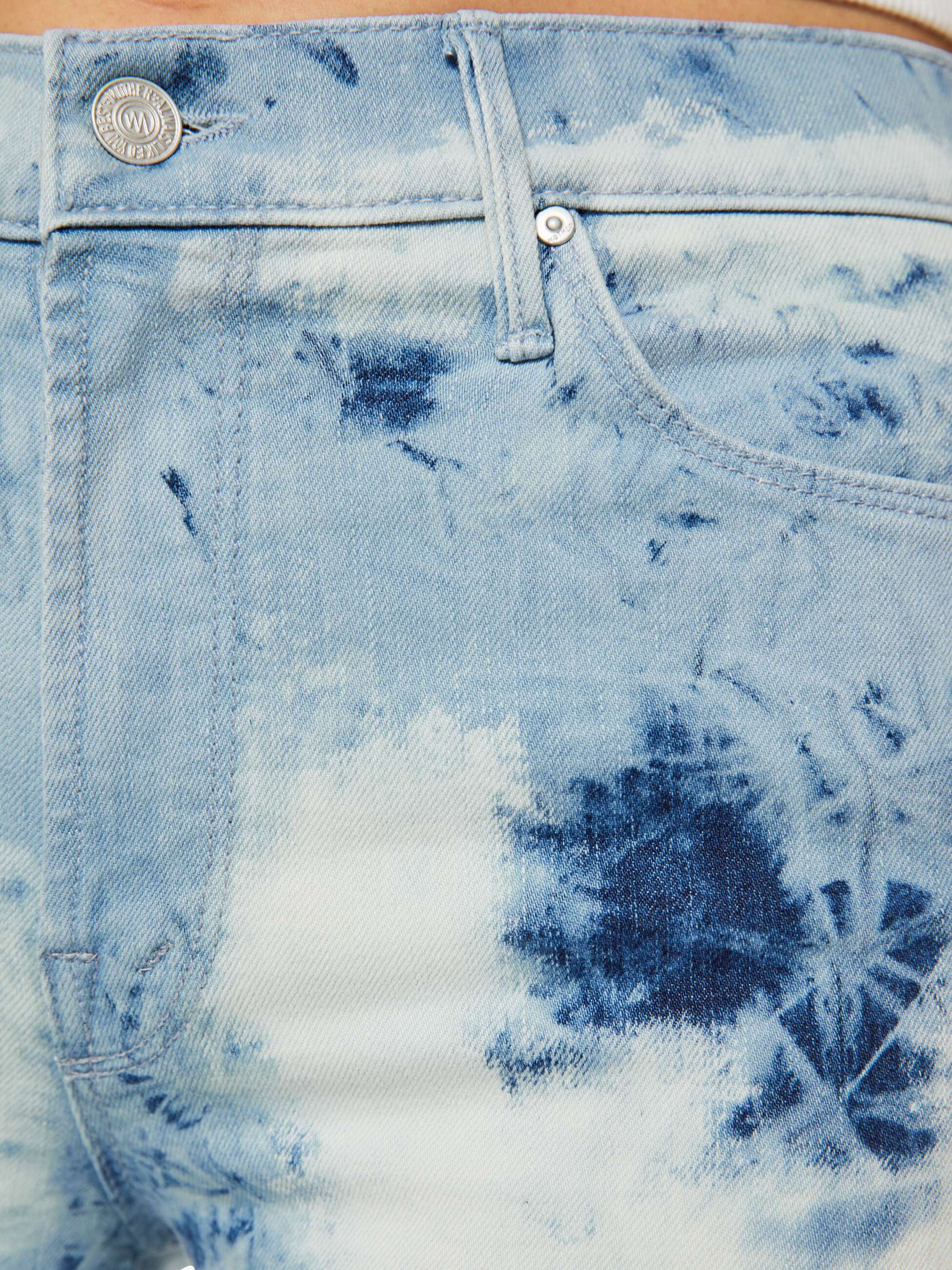 Mother The Doozy Flare Jeans Laundry Days hellblau