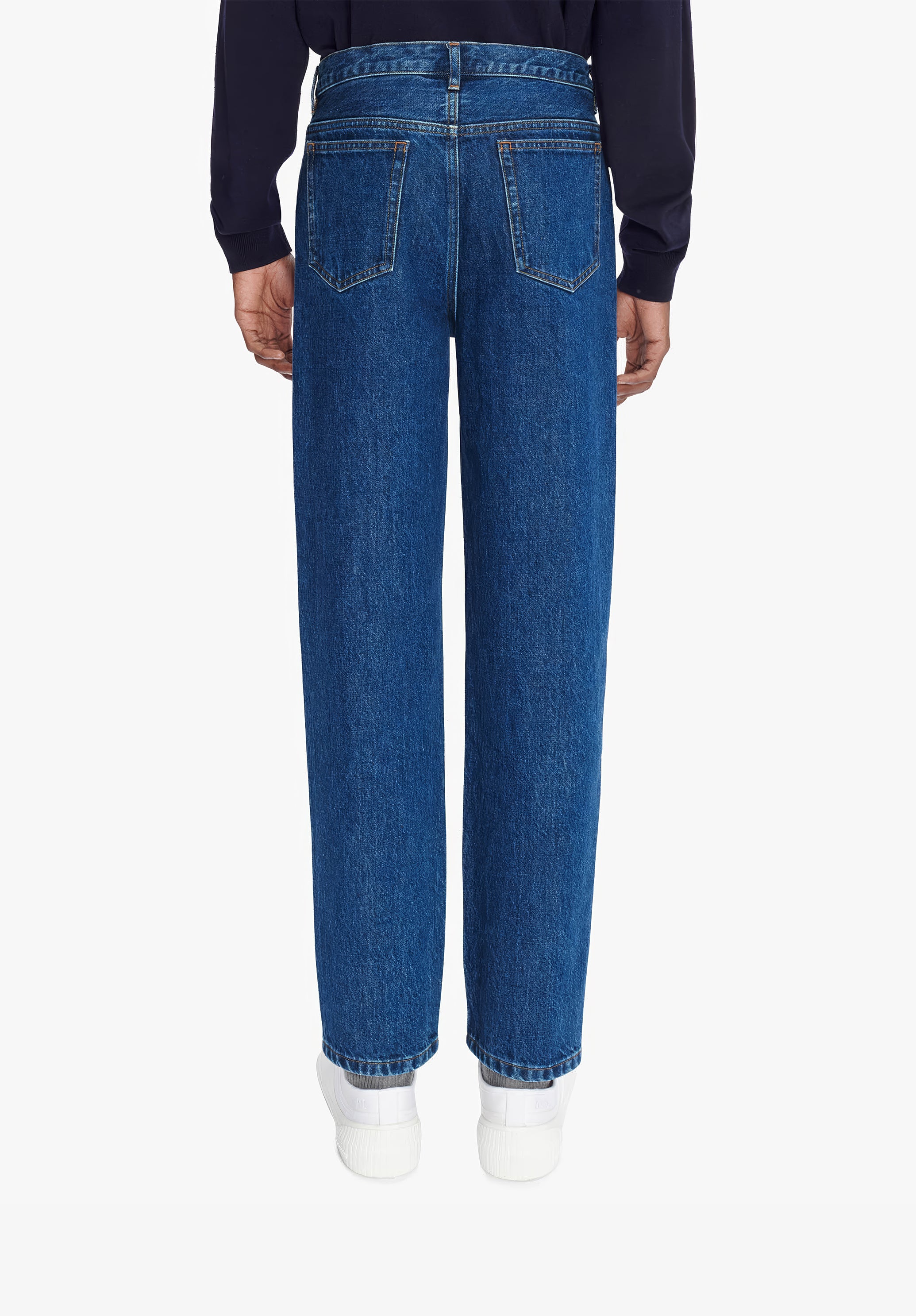 A.P.C. Martin Jeans Bio-Baumwolle Gerade Hohe Taille