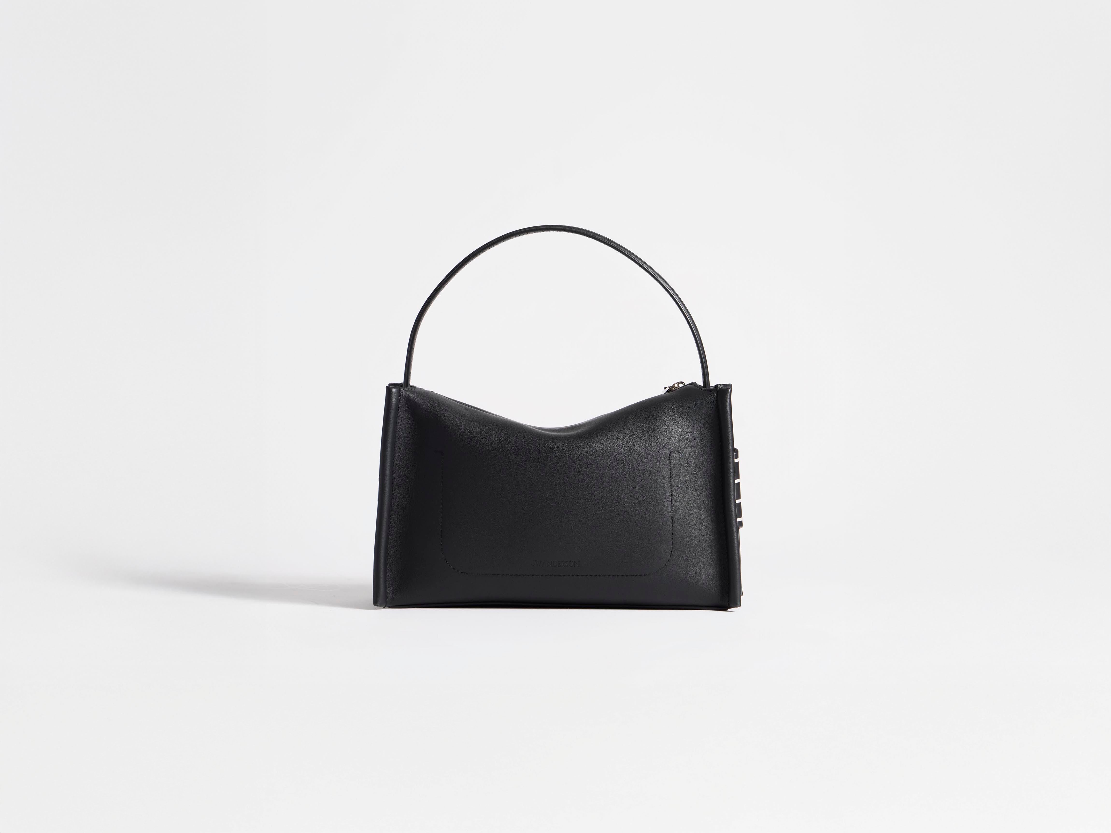 J.W. Anderson Loafer Tasche schwarz Leder Henkeltasche