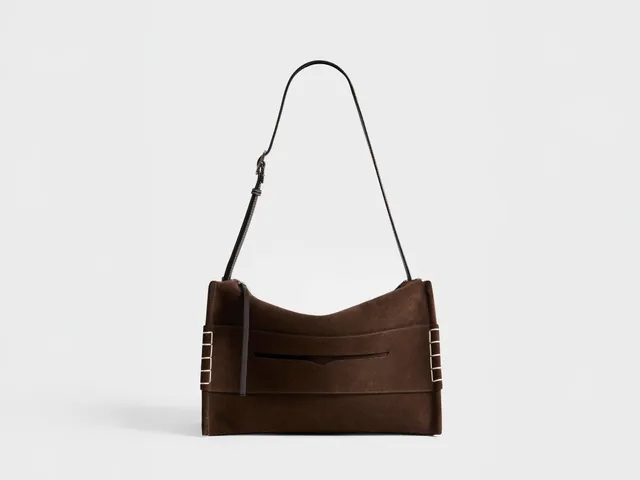 J.W.Anderson Bags Messenger Loafer Bag Tasche Braun Suede