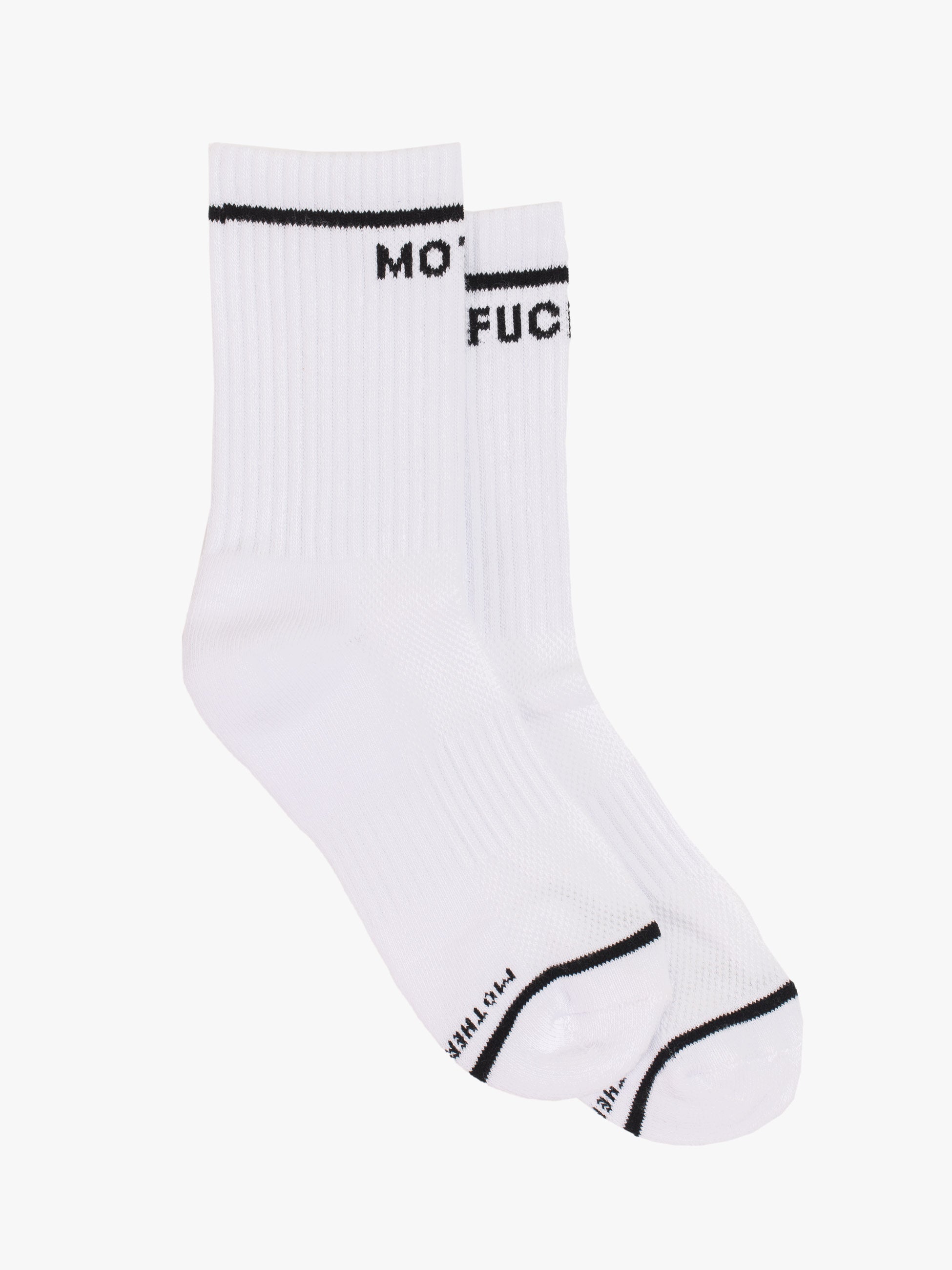 Mother Baby Steps MF White Socken Weiß O/S Strick