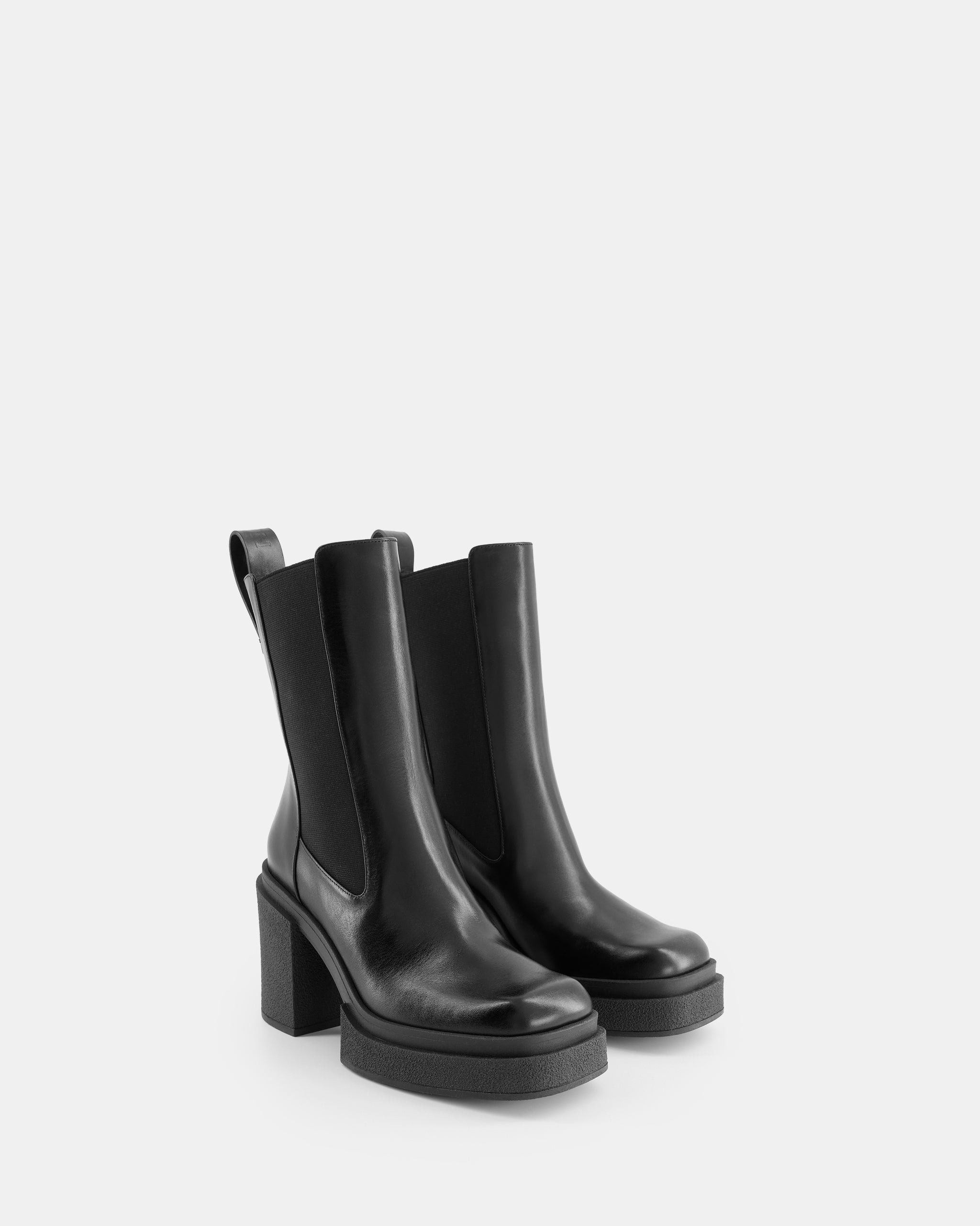 Nodaleto Bulla Seth Black Soul Stiefeletten Leder 8,5cm