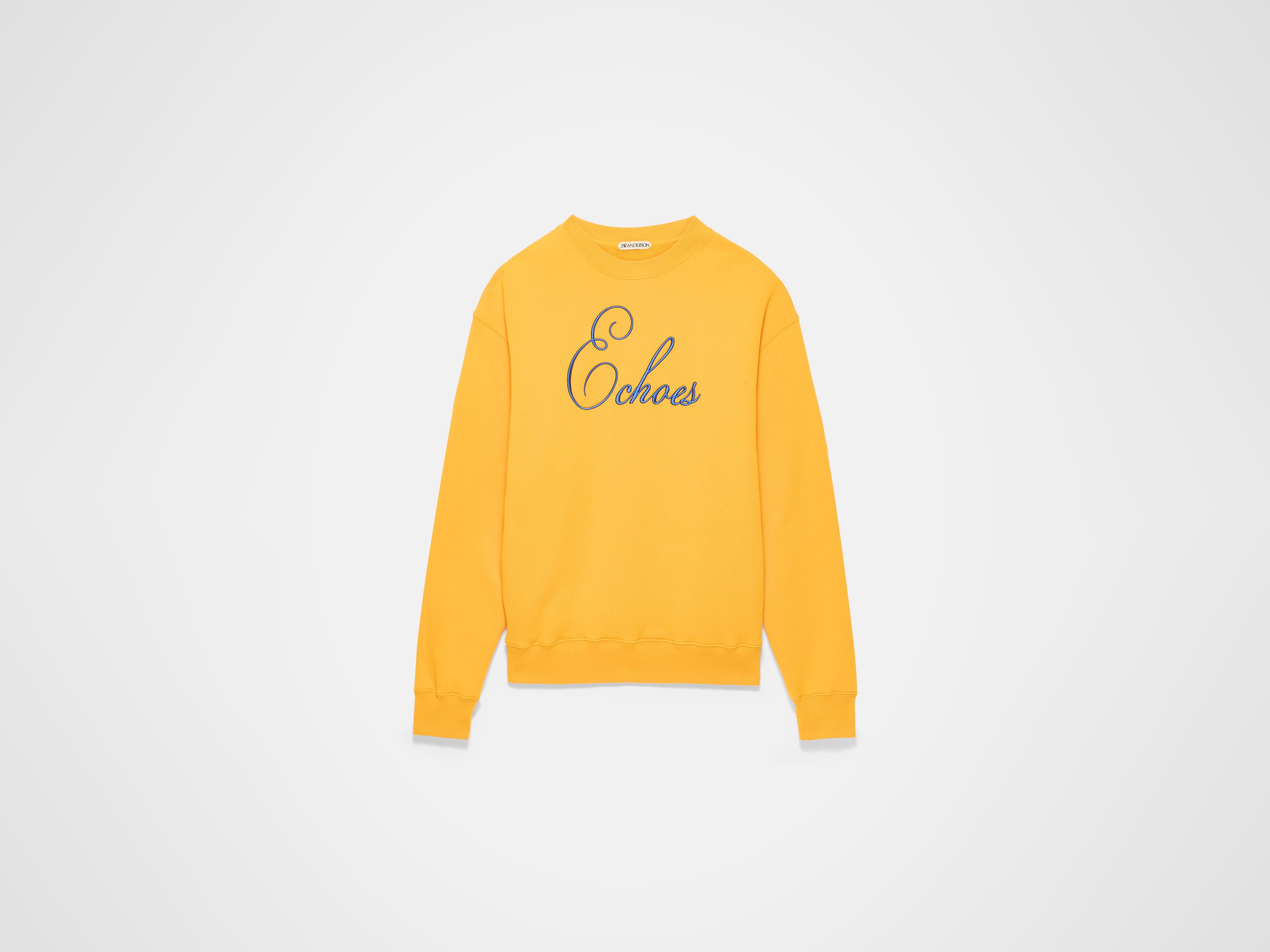 J.W.Anderson Echoes Sweatshirt Gold Herren