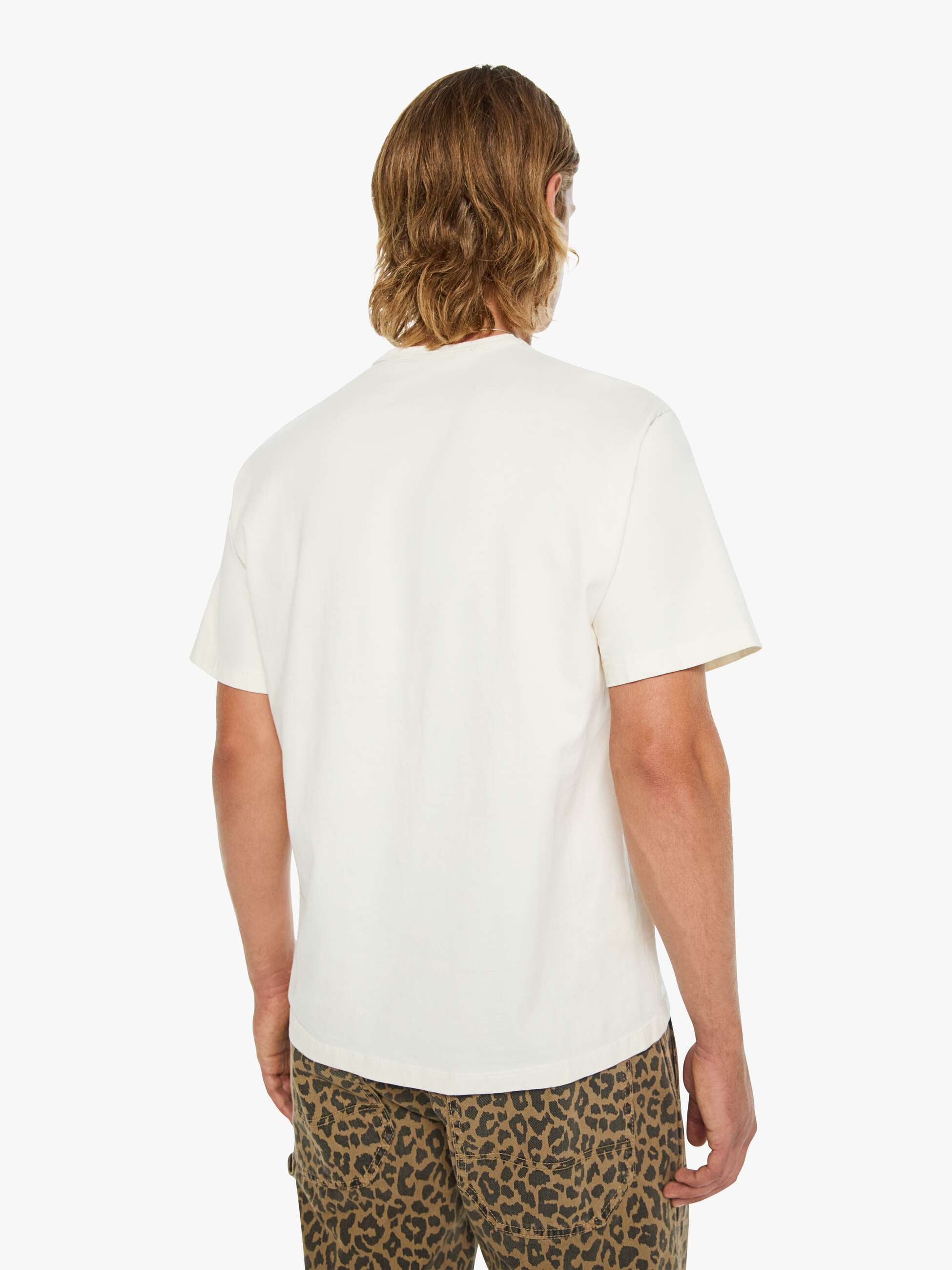 Mother Denim The Big Boy T-Shirt Weiss Fly With Vixen-6