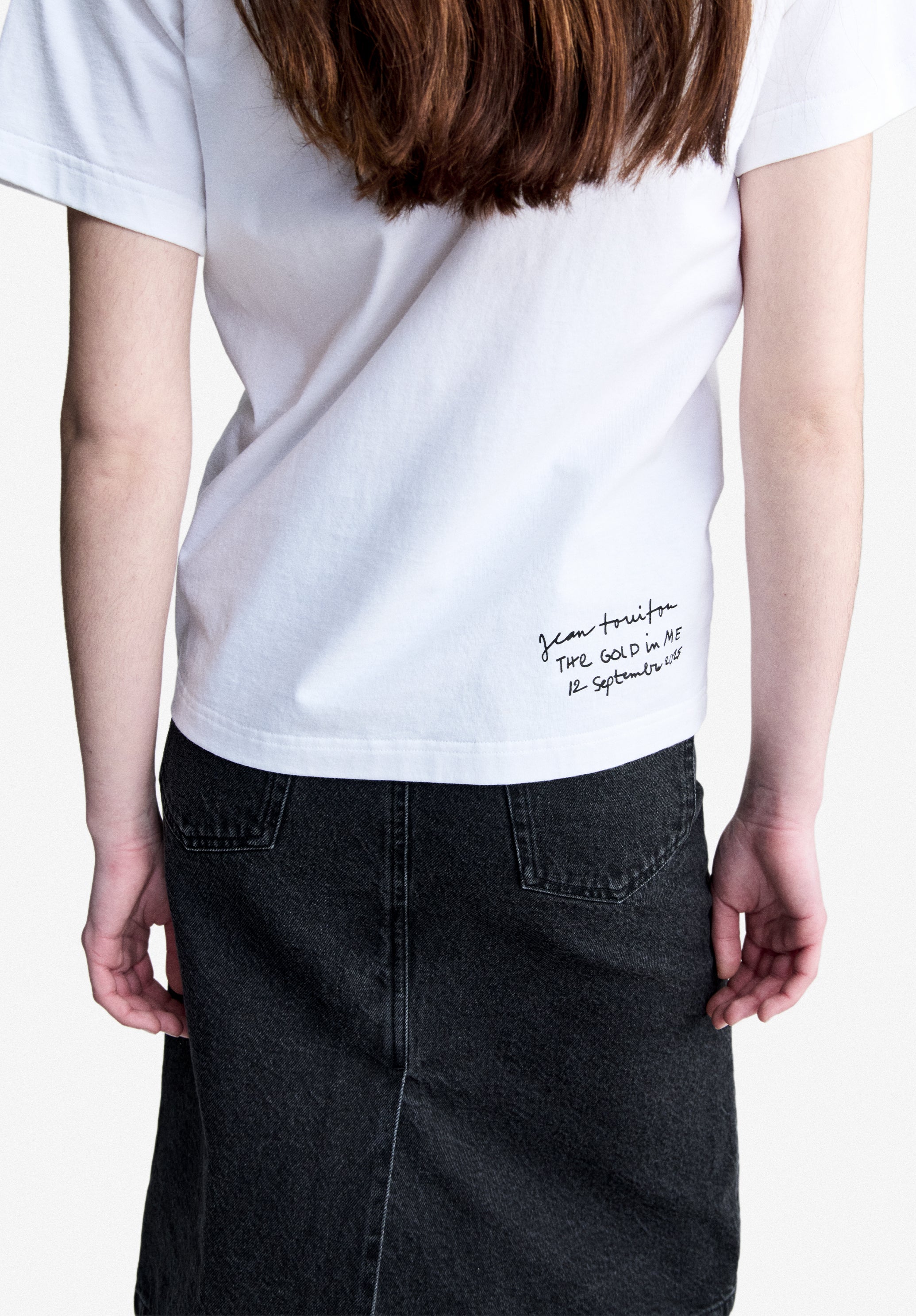 A.P.C. Jean Portrait T-Shirt Größe M Portrait-Print