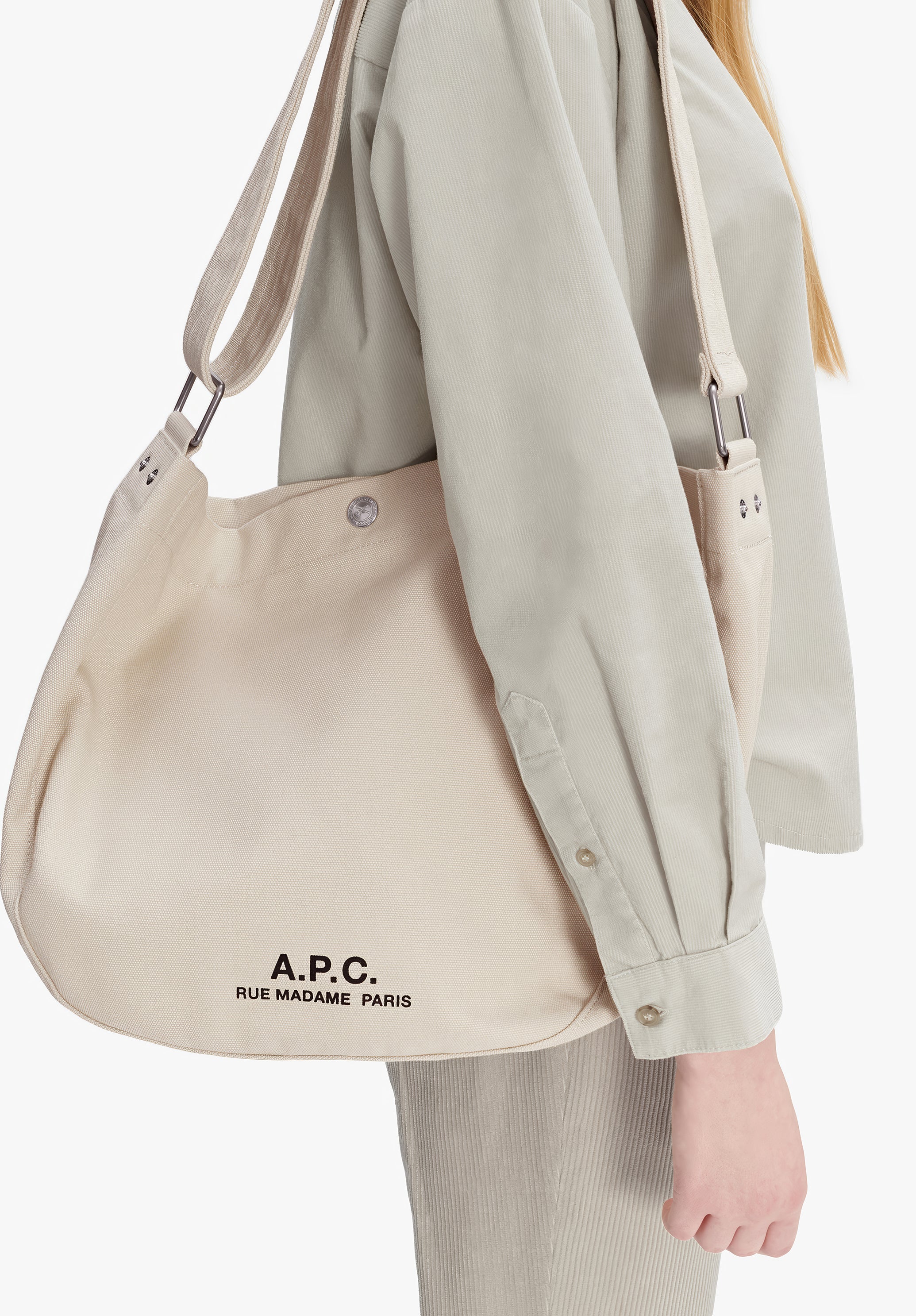 A.P.C. Journal Tasche beige recyceltes Polyester