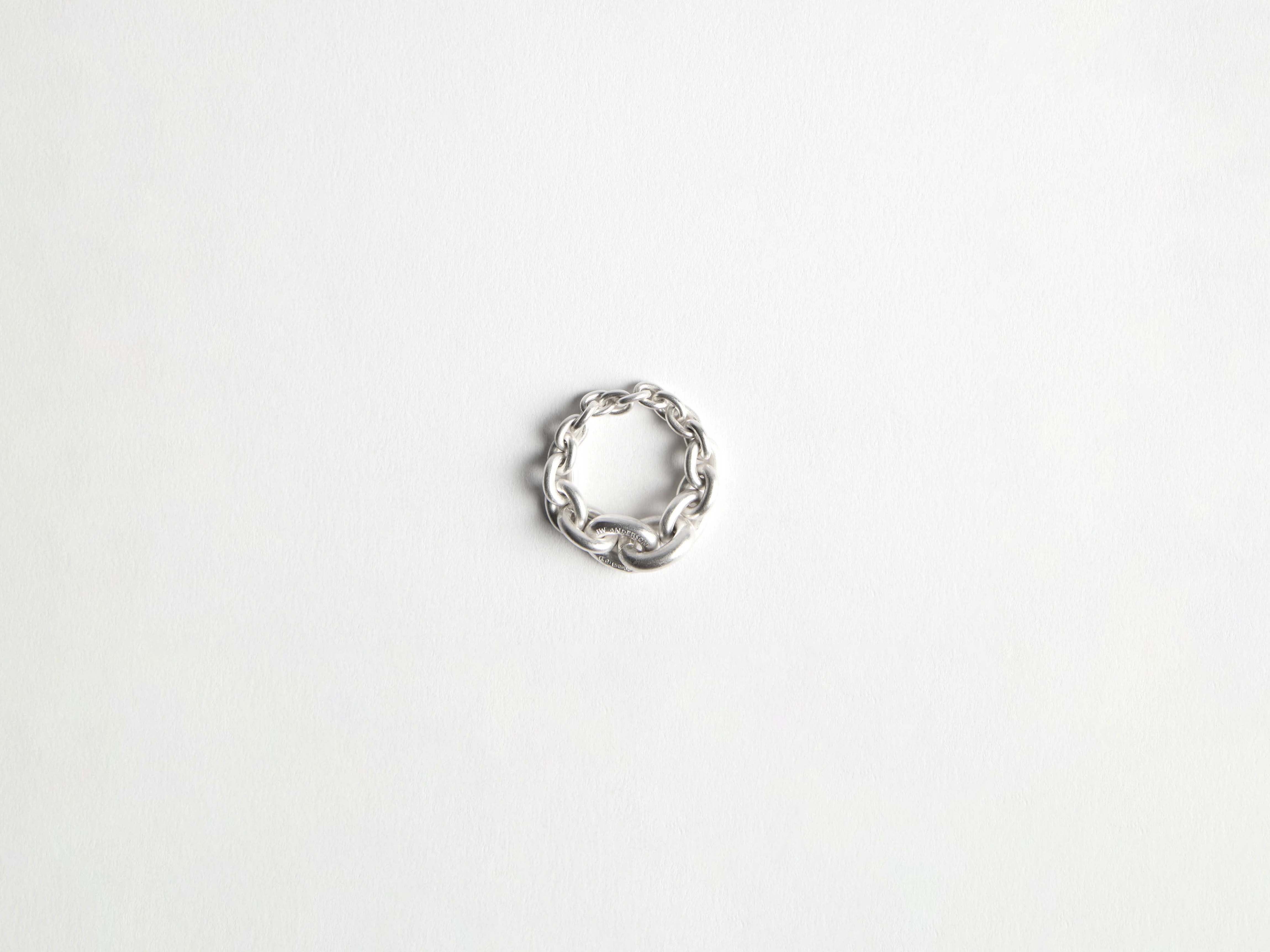 J.W.Anderson Chain-Link Ring Weissgold 18kt