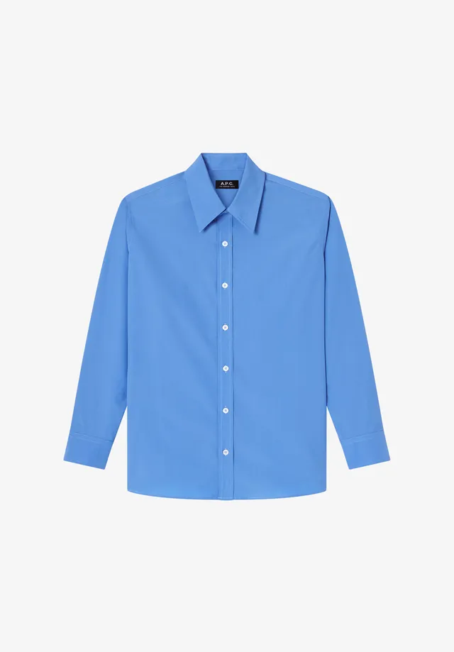 A.P.C. Hemd Kayla Baumwolle klassischer Kragen Gr. 38