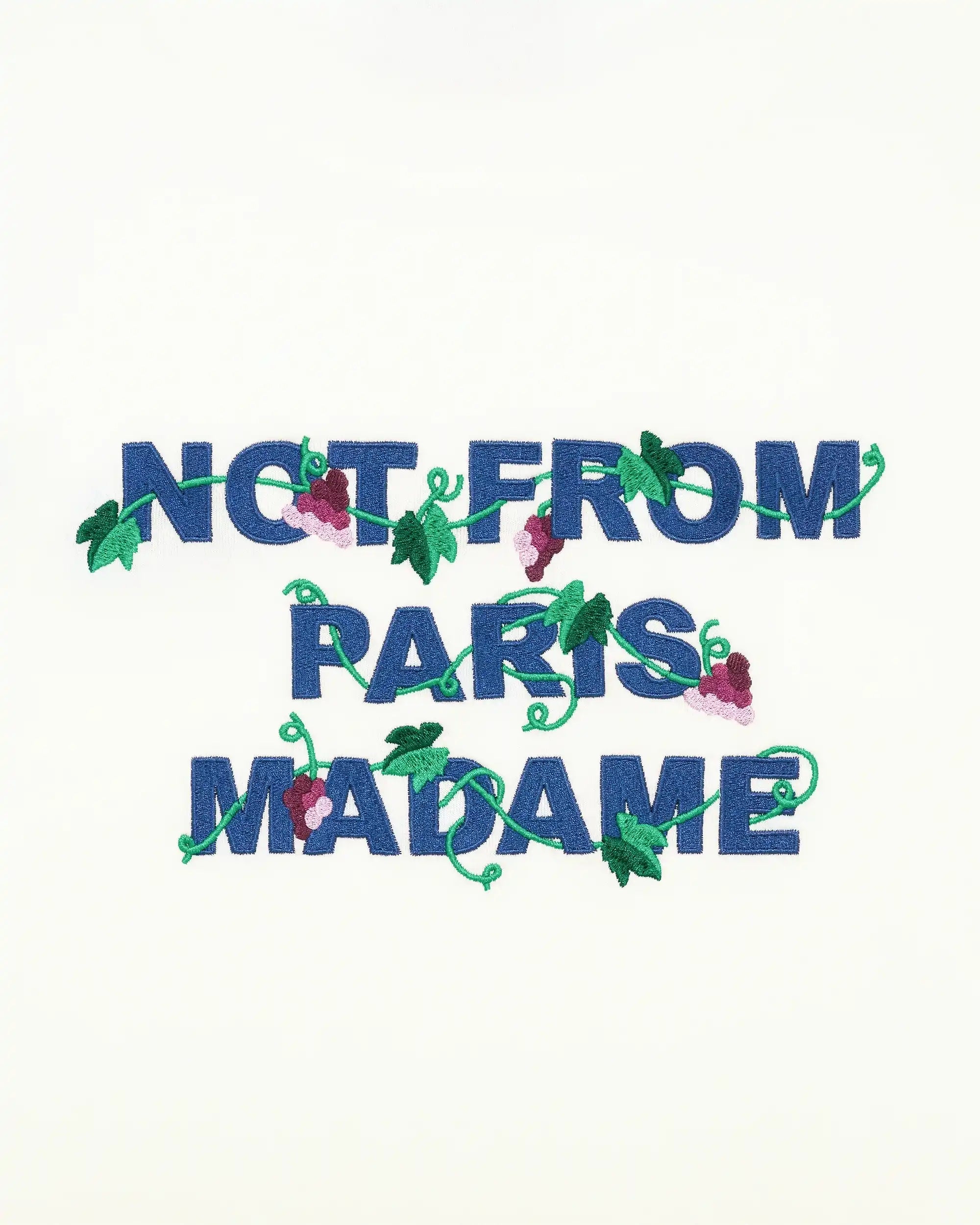 Drôle De Monsieur T-Shirts L-TS327 T-Shirt Off-White Stick