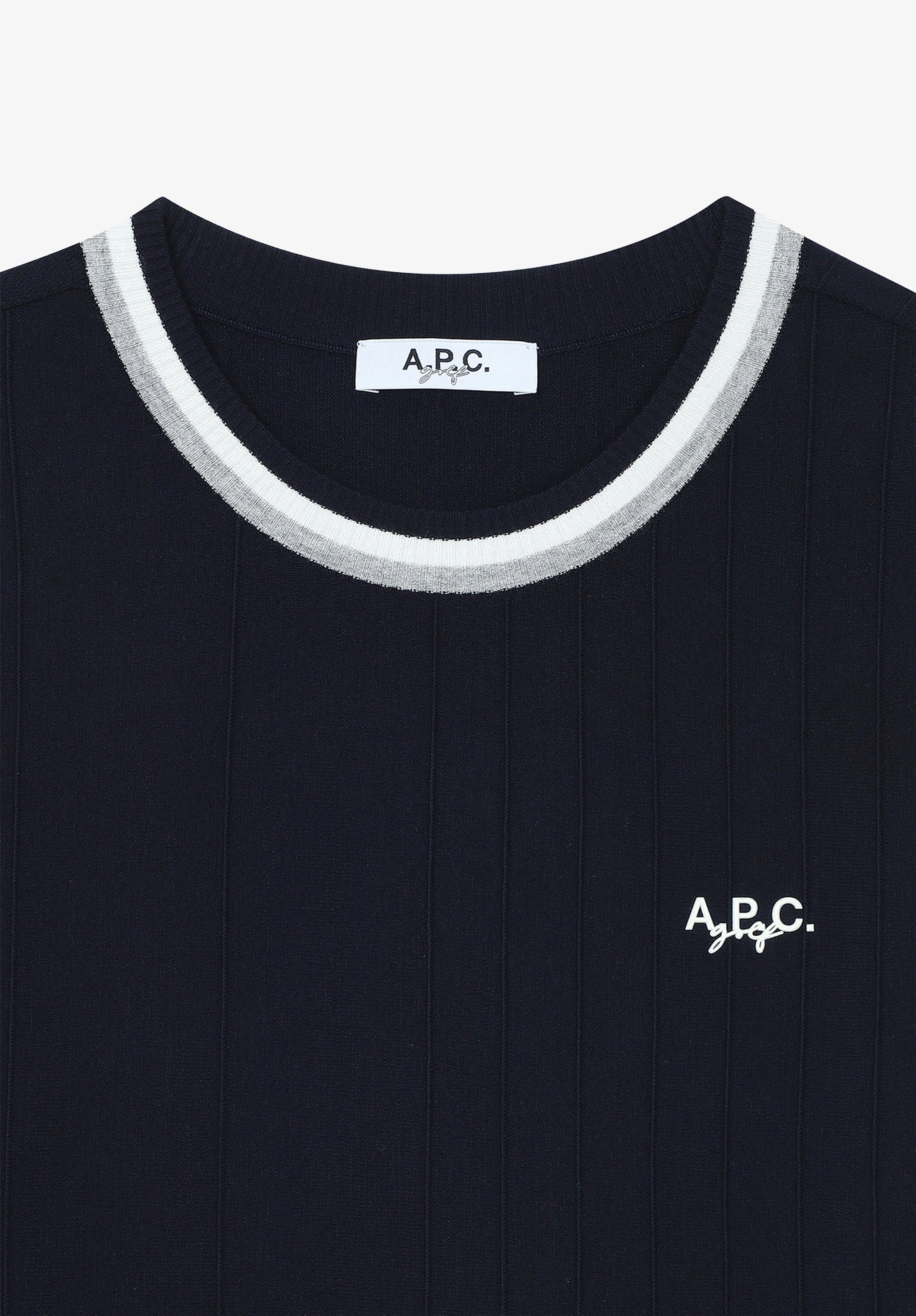 A.P.C. Golf Ärmelloser Pullover Rundhals S-XL