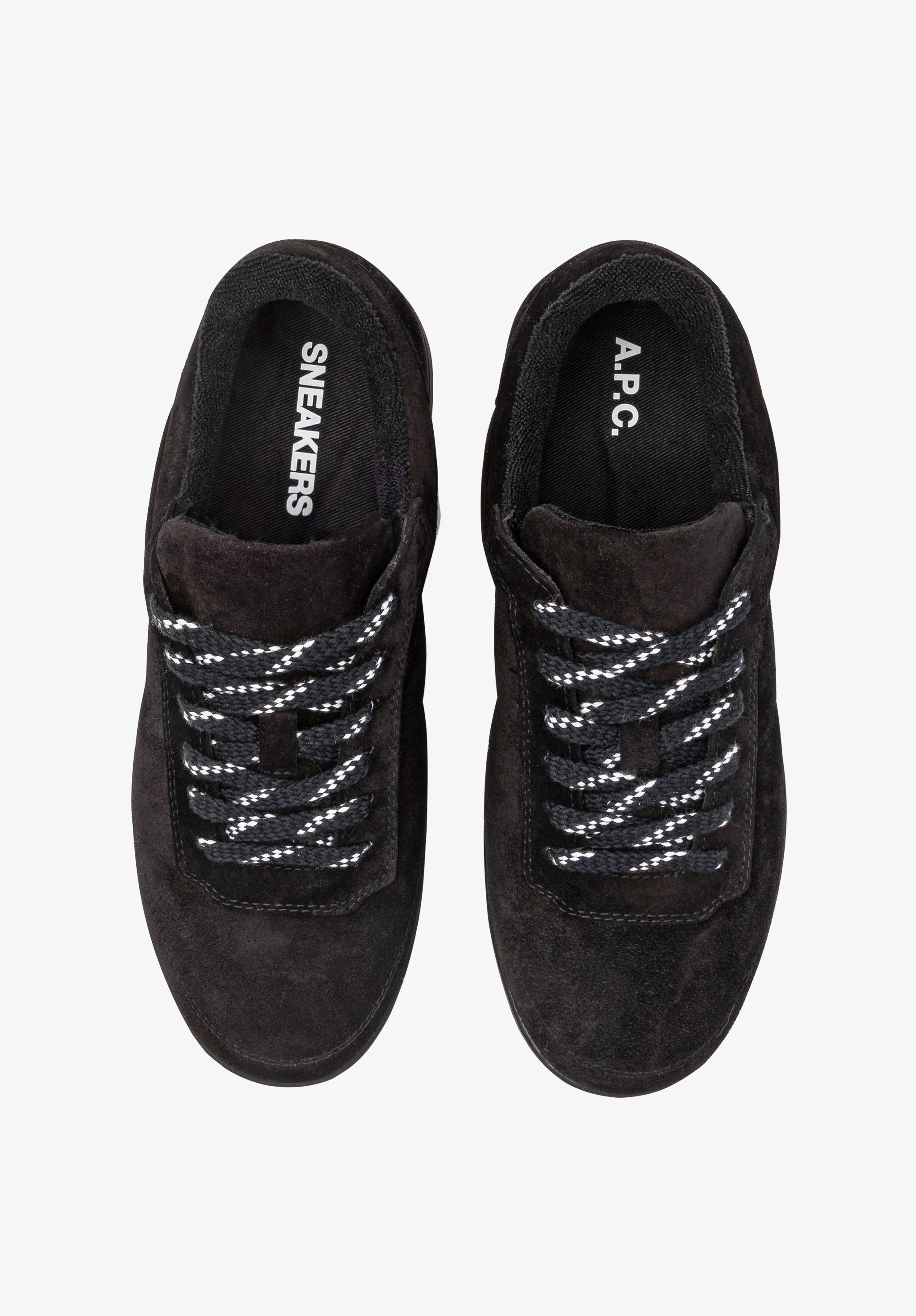 A.P.C. Moe Sneaker Schuhe Gr. 42 schwarz Gummisohle