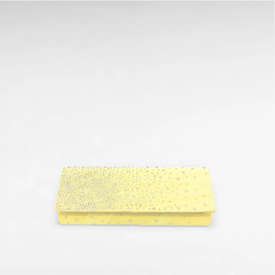 Gedebe Drapée Envelope Clutch Tüll Kristall Abendtasche