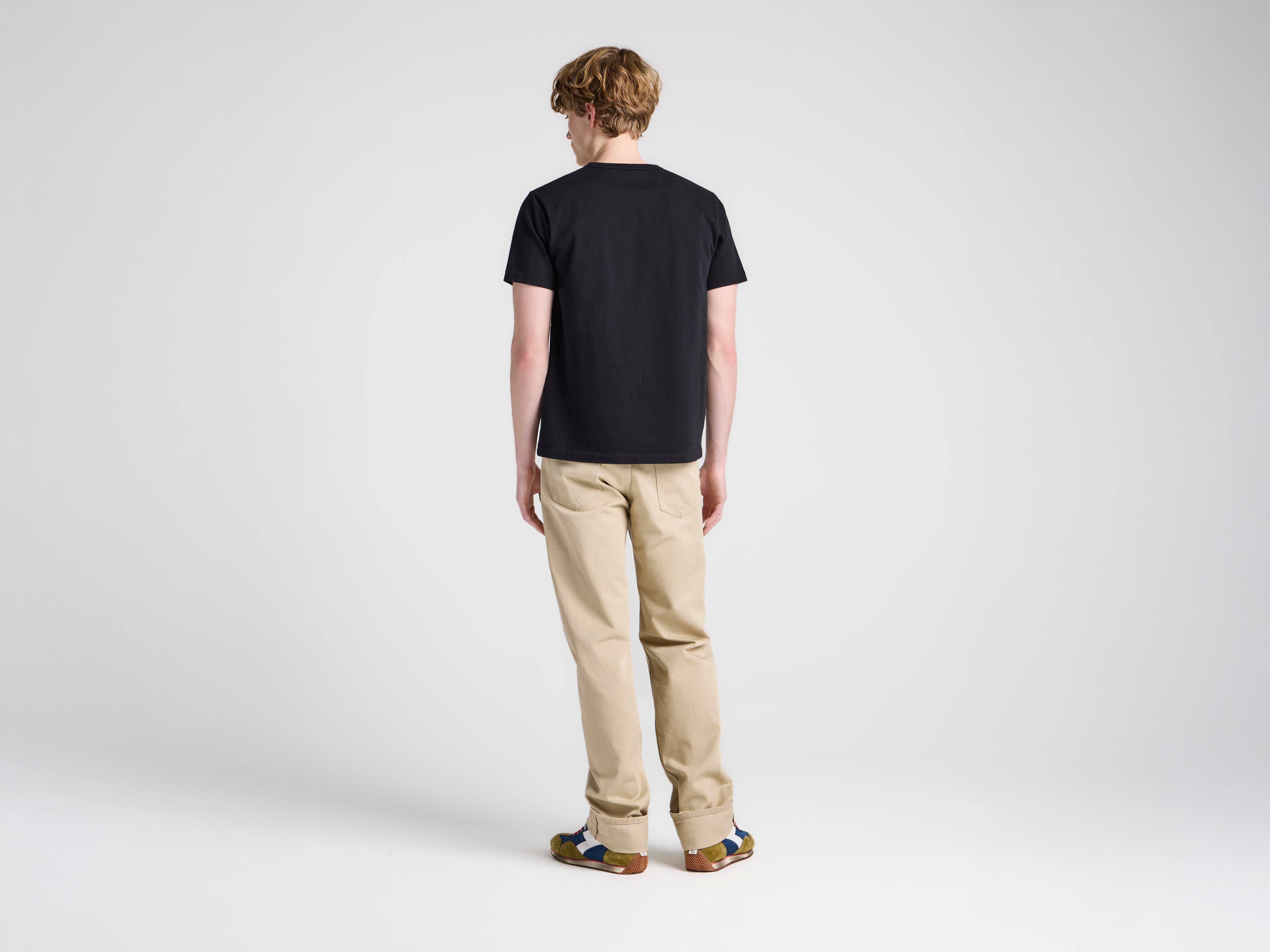 J.W.Anderson Anchor T-Shirt Herren Schwarz Stickerei