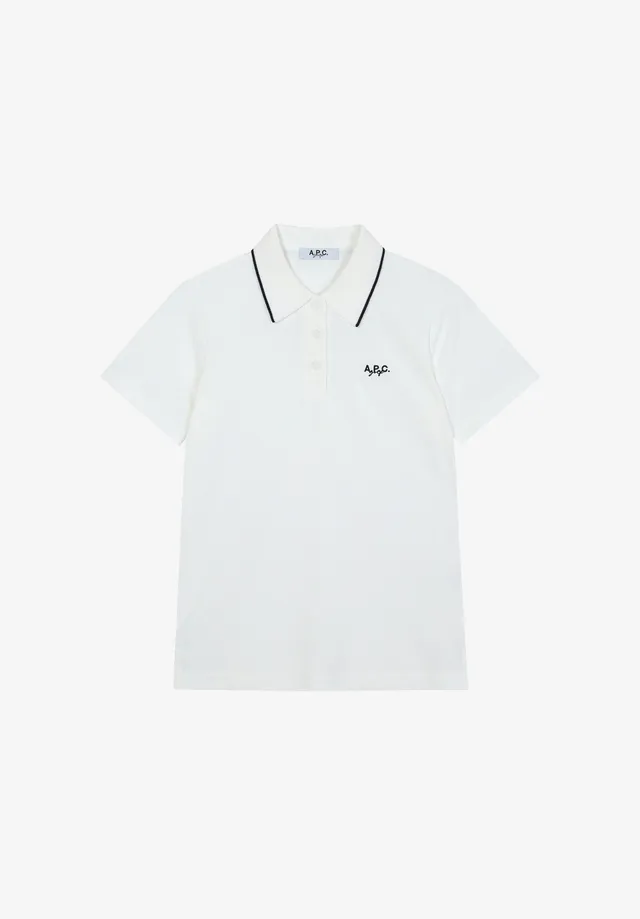 A.P.C. Golf Logo-Polohemd Polohemd L schmal