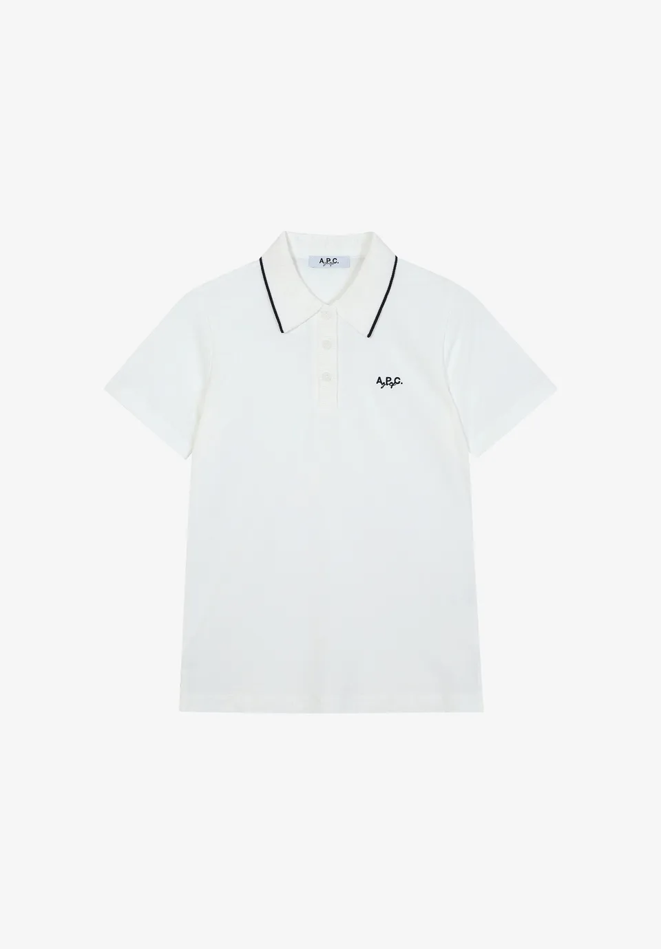 A.P.C. Golf Logo-Polohemd Polohemd L schmal