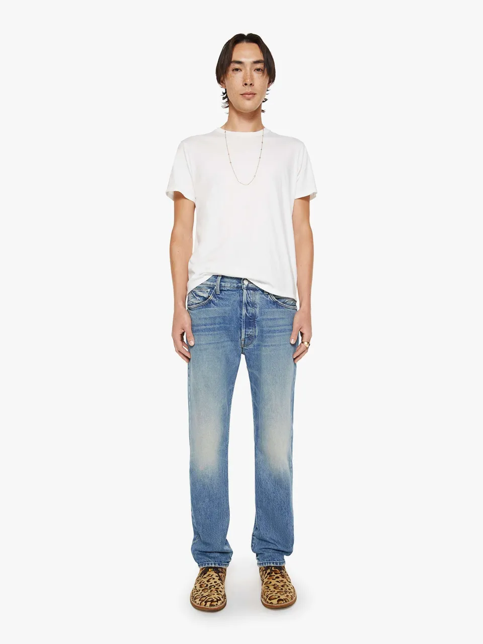 Mother The Ace Herrenjeans Got A Light Straight Rigid
