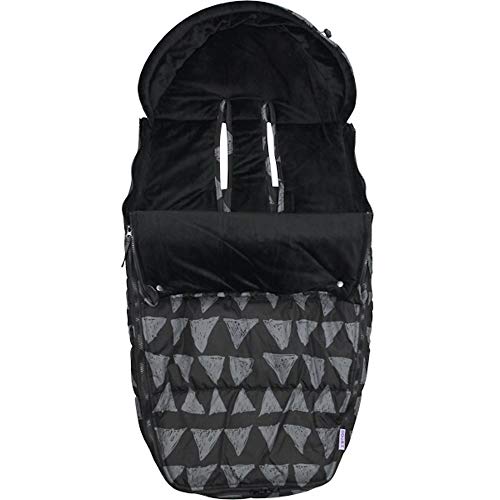 Dooky Footmuff Fußsack L Black Tribal 98x50 cm Winter Wasserdicht