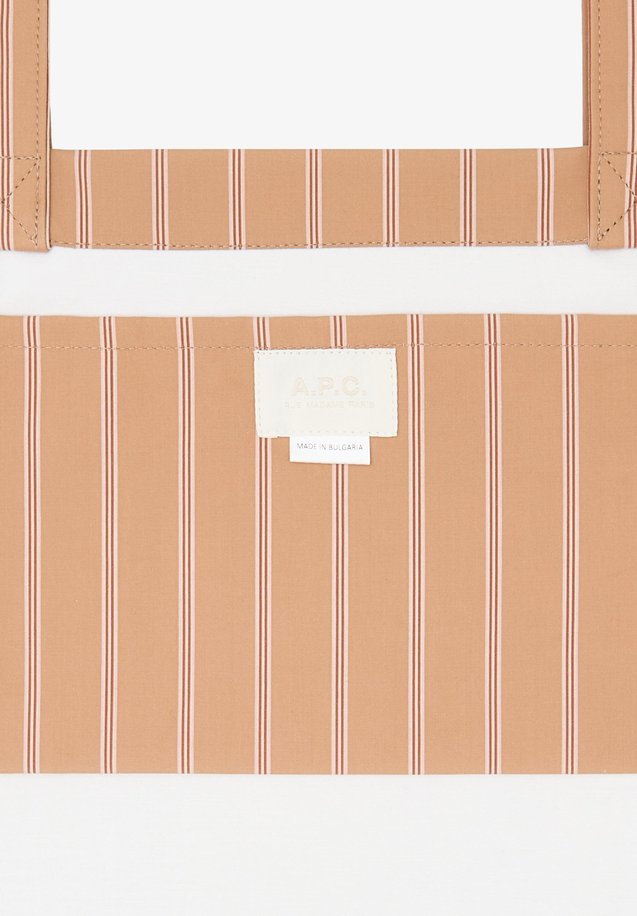 A.P.C. Diane Shopping-Tasche Shopper Beige Baumwolle