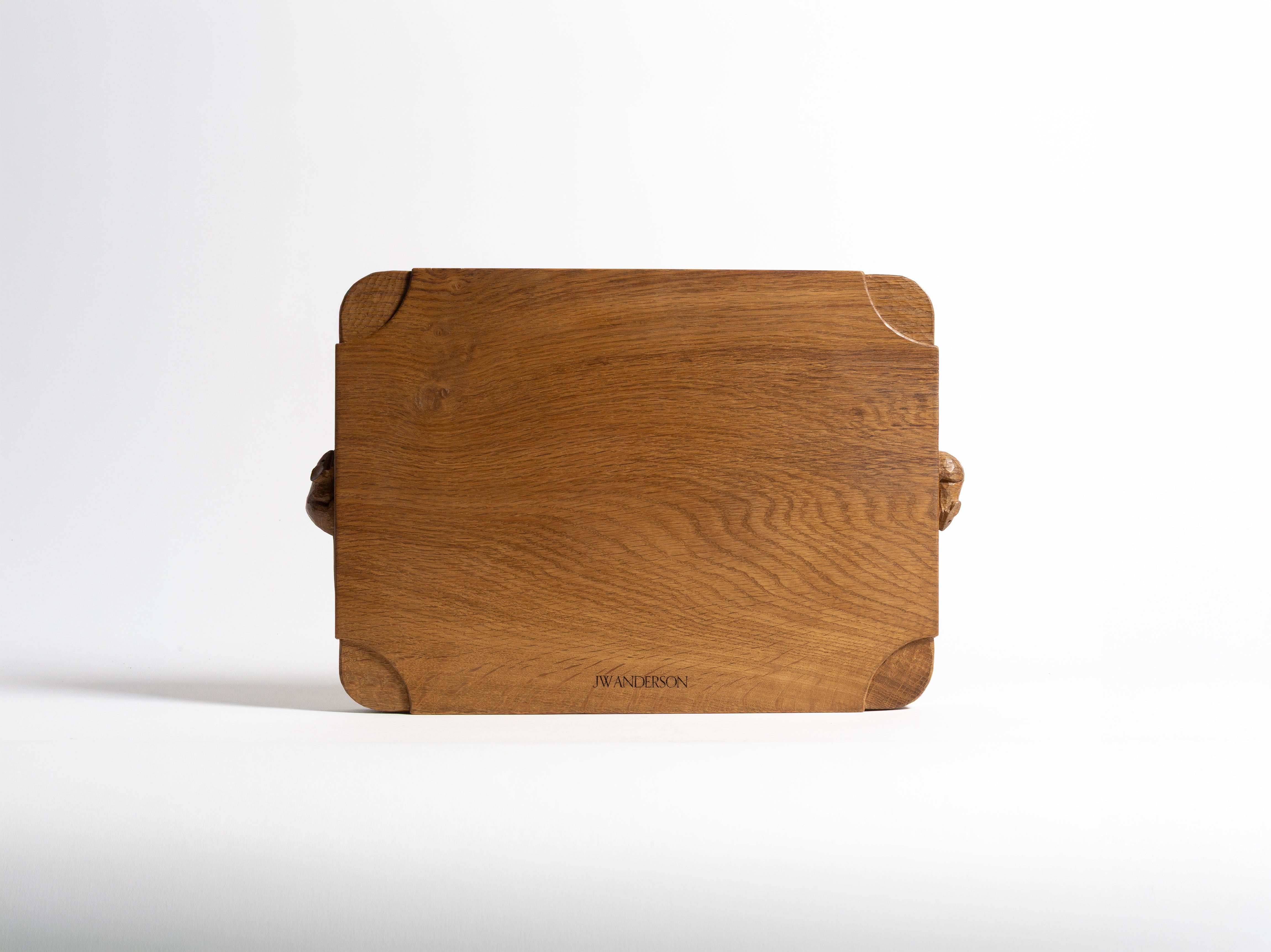 J.W.Anderson Homeware Mouseman Schneidebrett Braun Holz