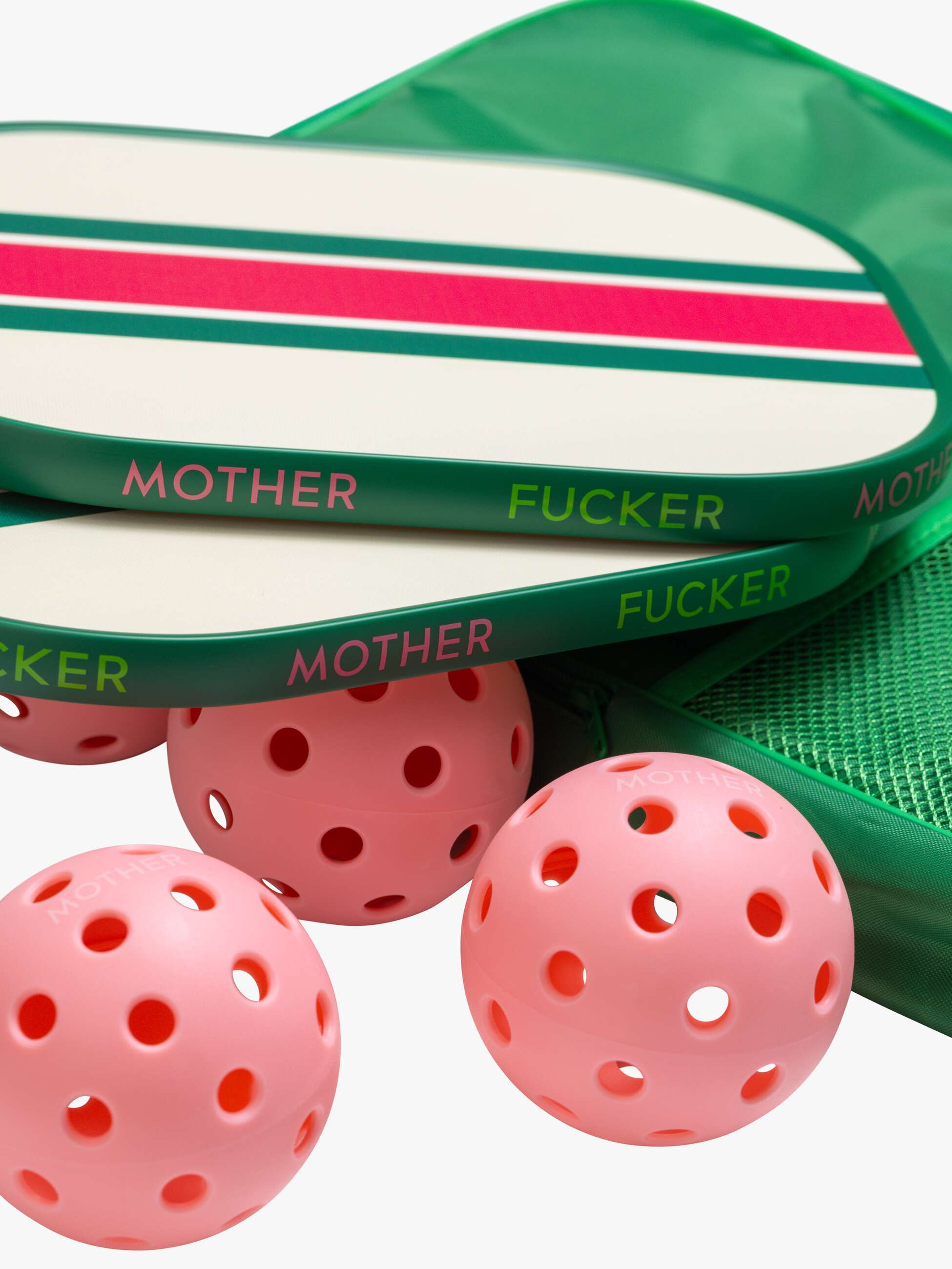 Mother The Soft Serve Pickleball-Set Greener Green 2 Schläger