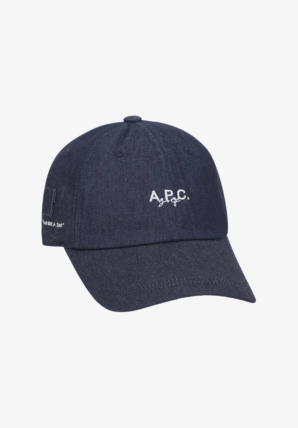 A.P.C. Golf Cap Baumwoll-Cap mit Tee-Halter Gr. M