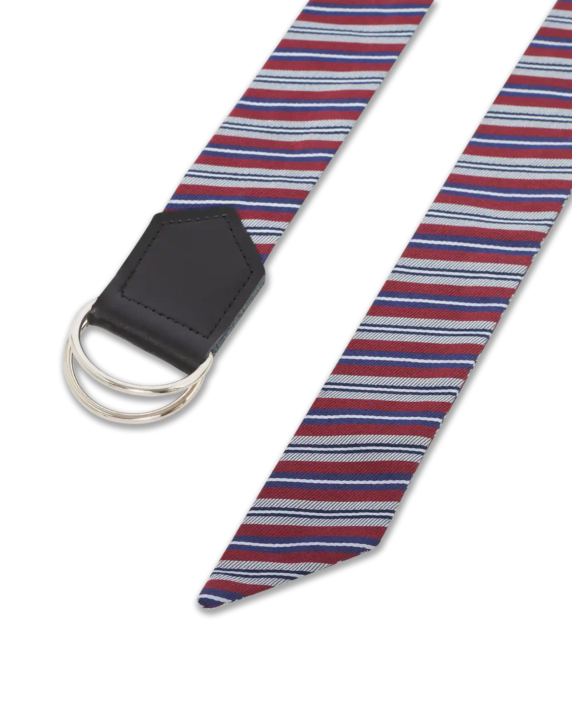 Drôle De Monsieur Silk Belt Double D-Ring Gürtel Seide Sky Blue OS