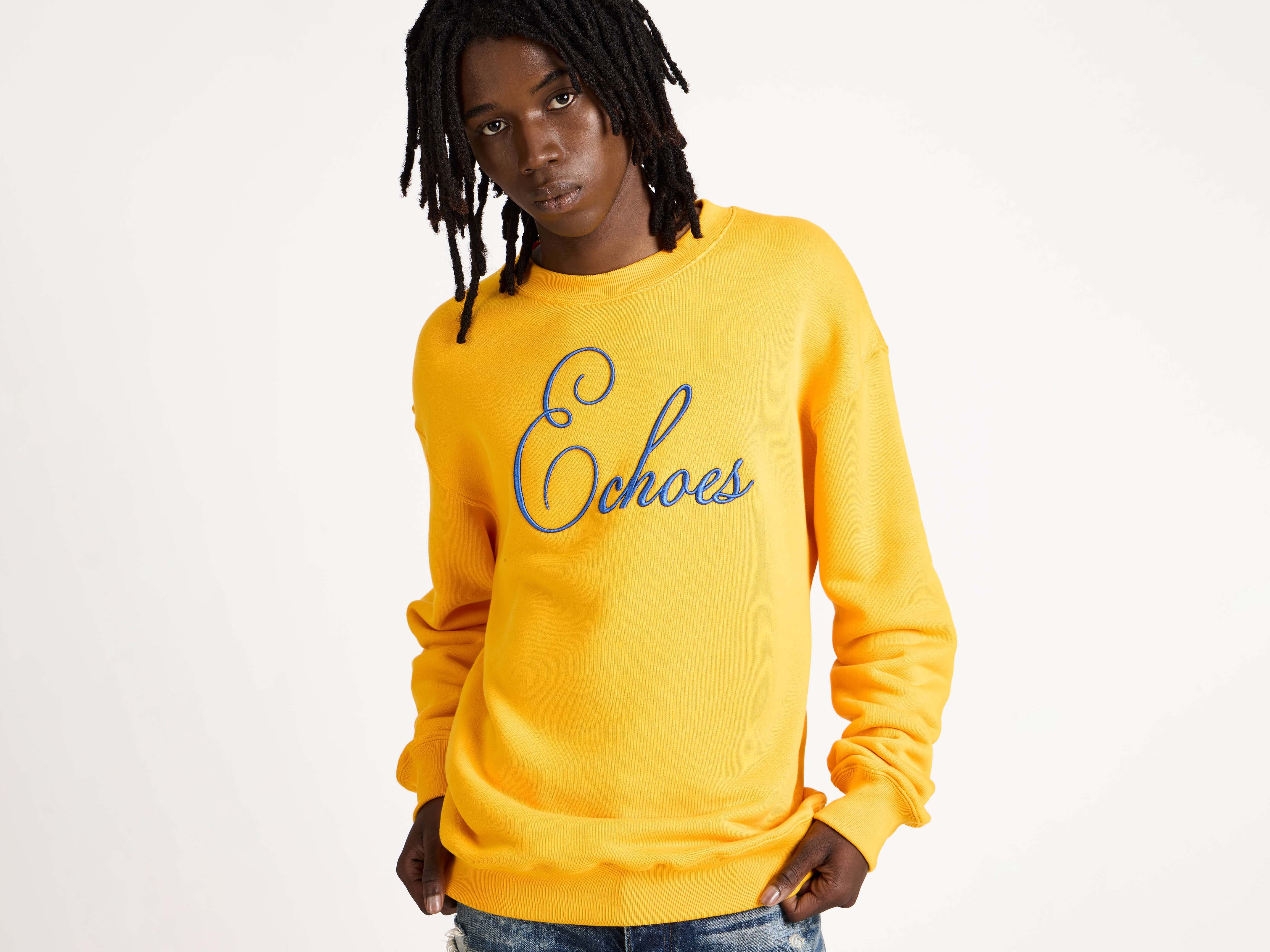 J.W.Anderson Echoes Sweatshirt Gold Herren