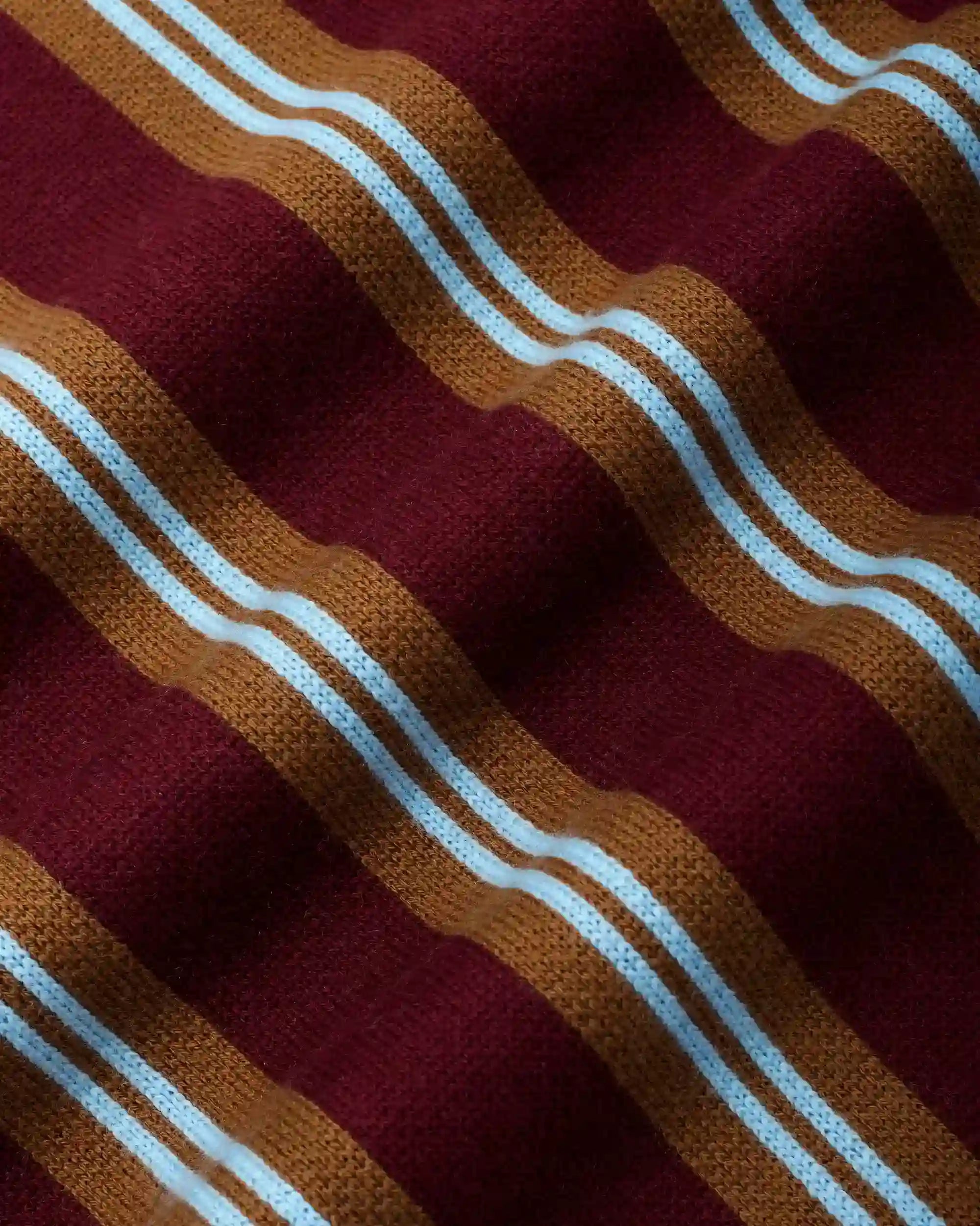 Drôle De Monsieur Veste Maille Cardigan weinrot Wolle